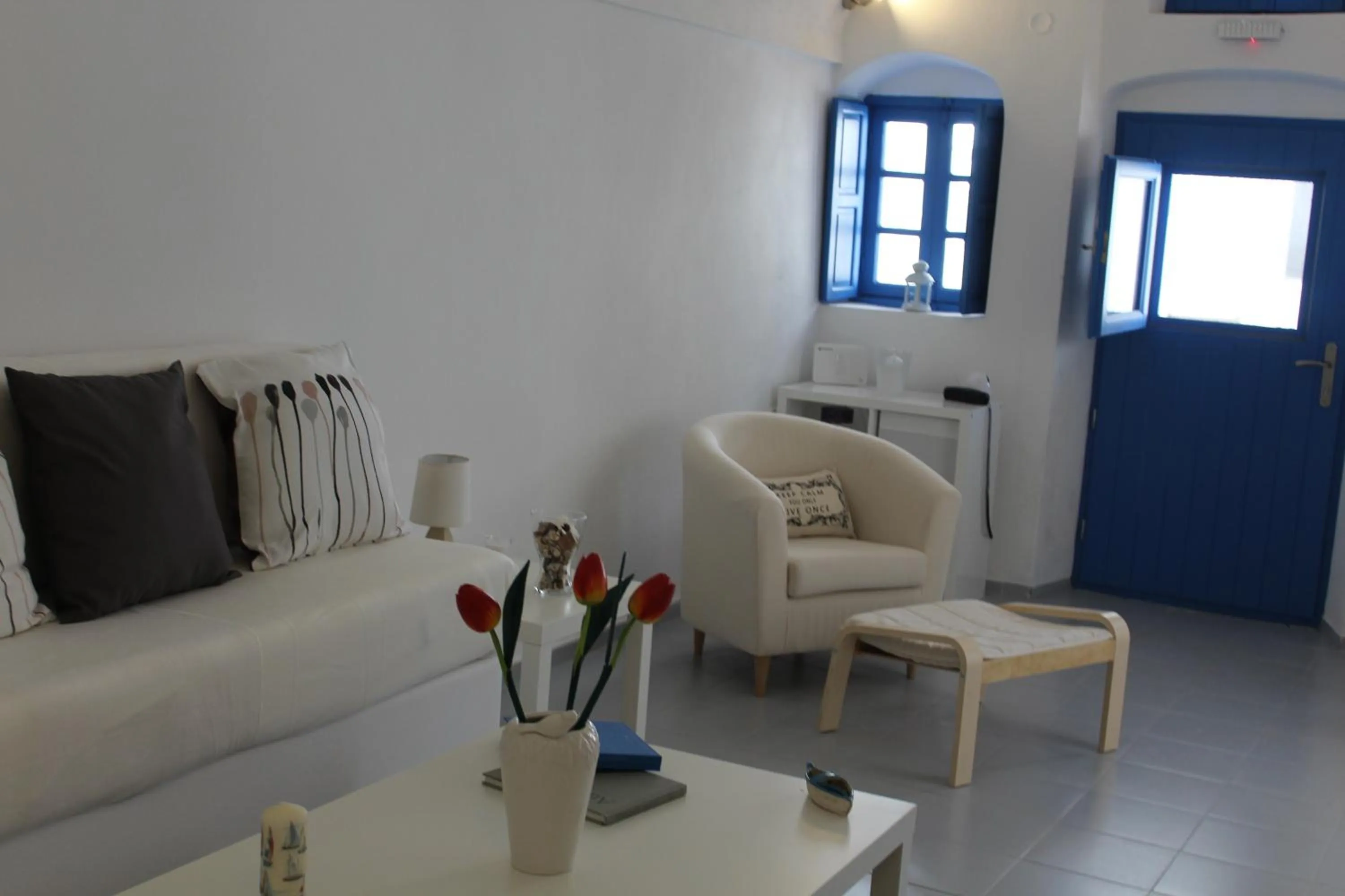 Living room in Santoimage house