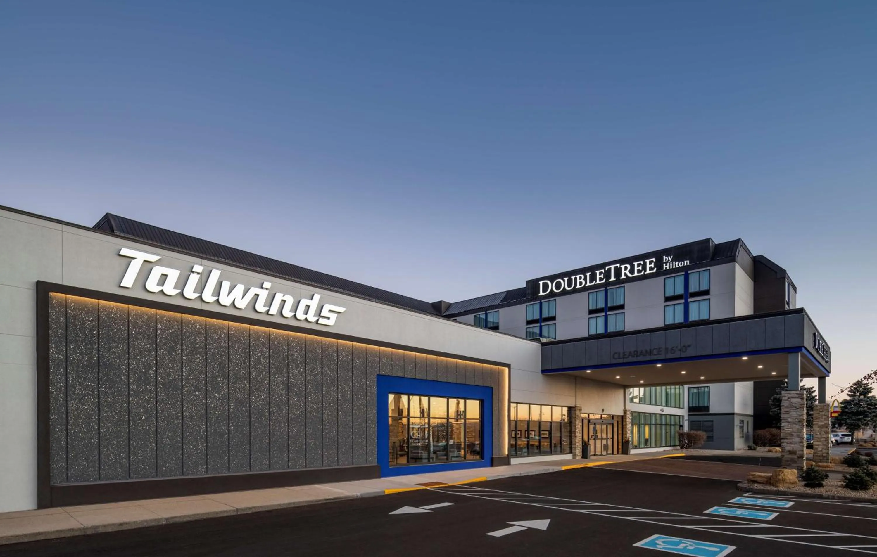 Property building in Doubletree By Hilton Madison East