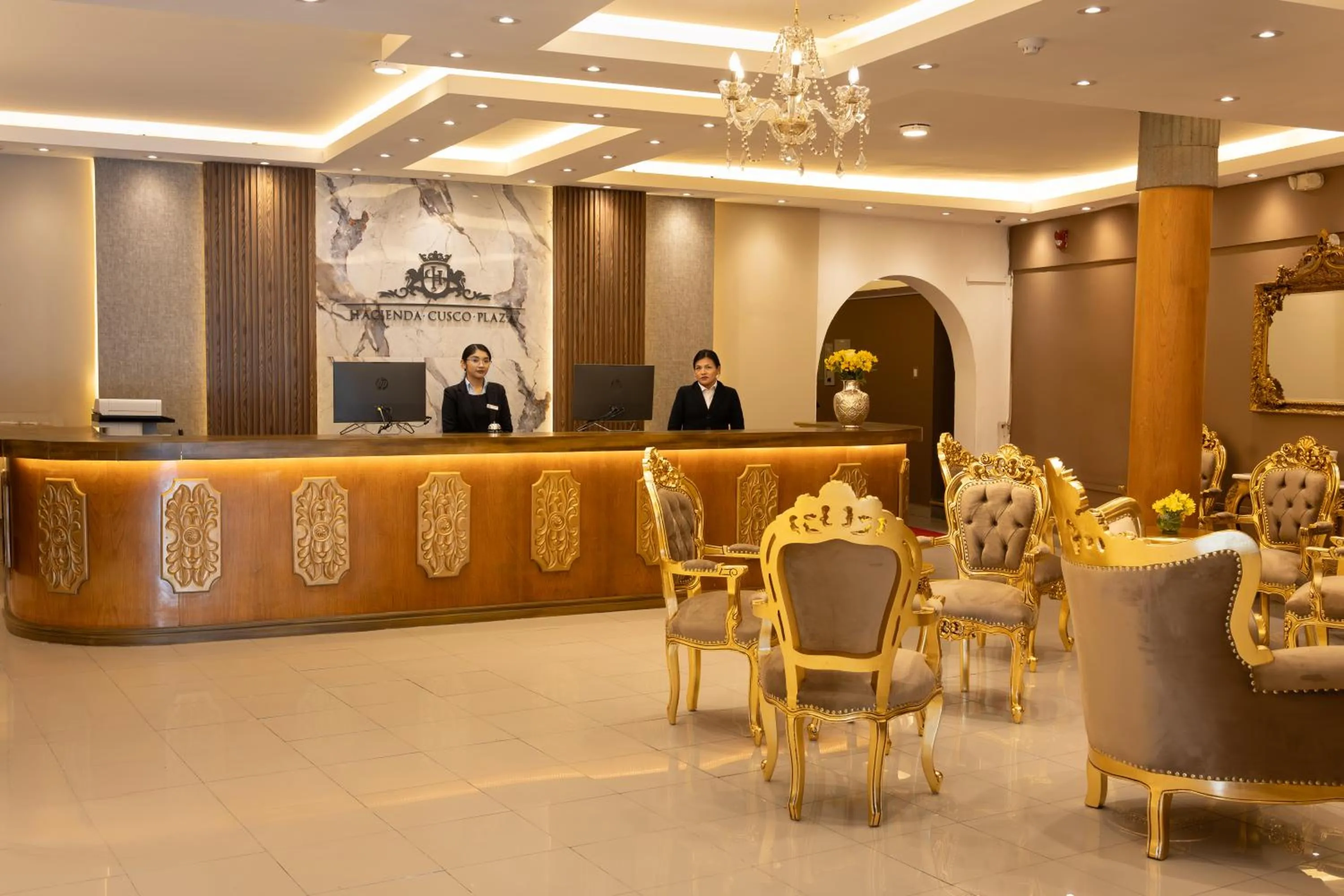 Lobby or reception in Royal Inka I