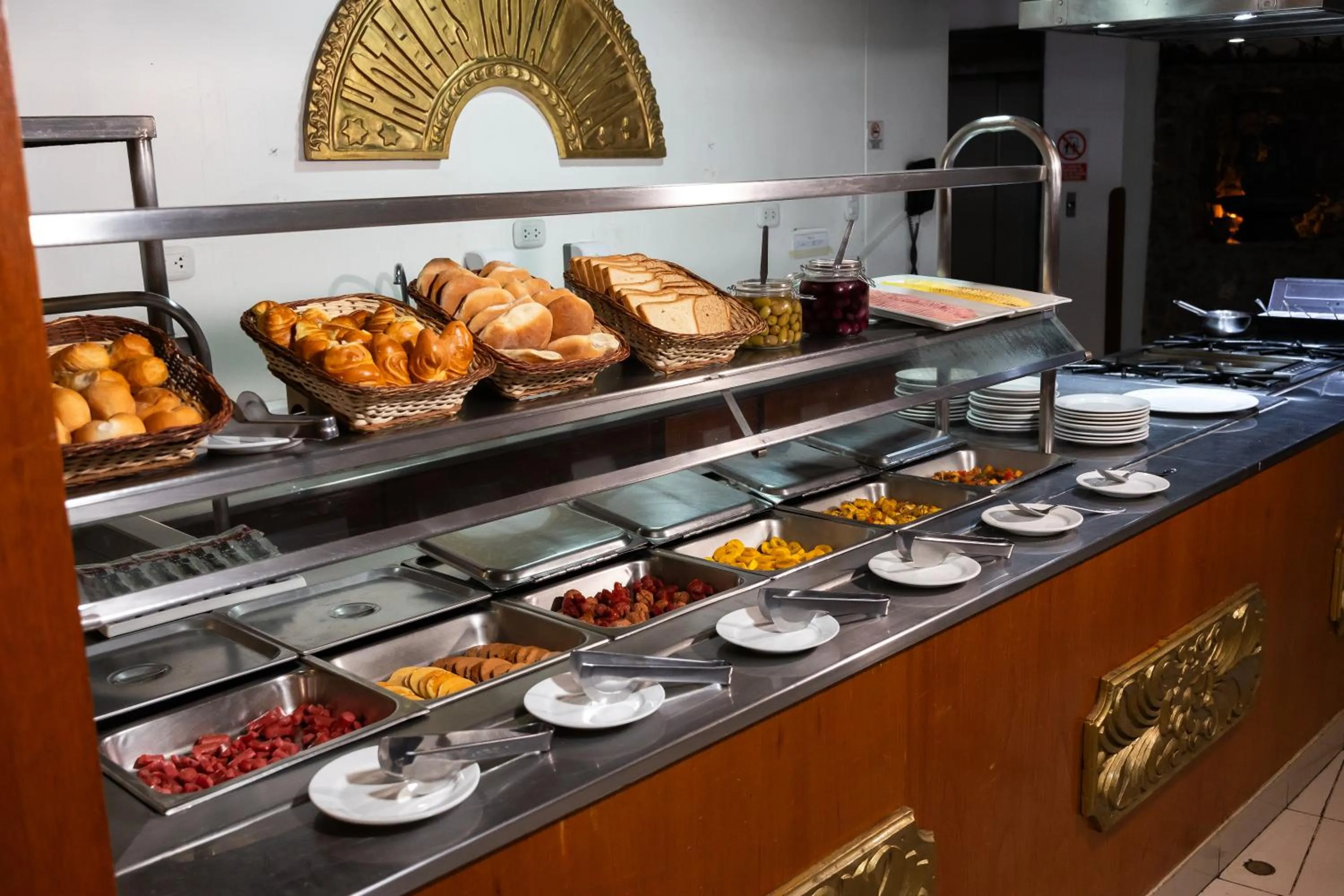 Breakfast in Hotel Hacienda Cusco Plaza