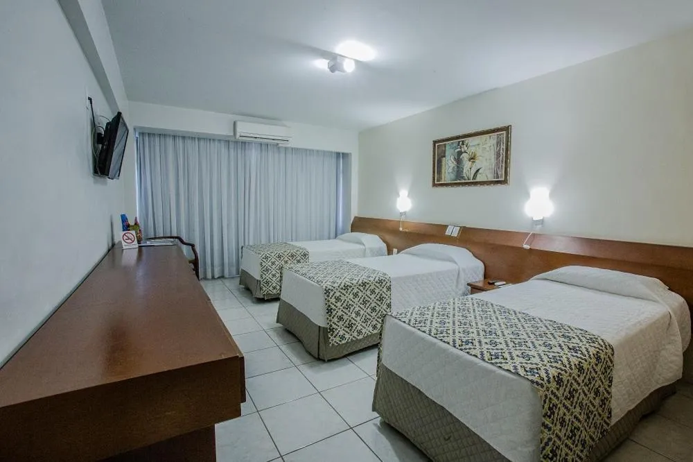Bed in Foz Presidente Comfort Hotel
