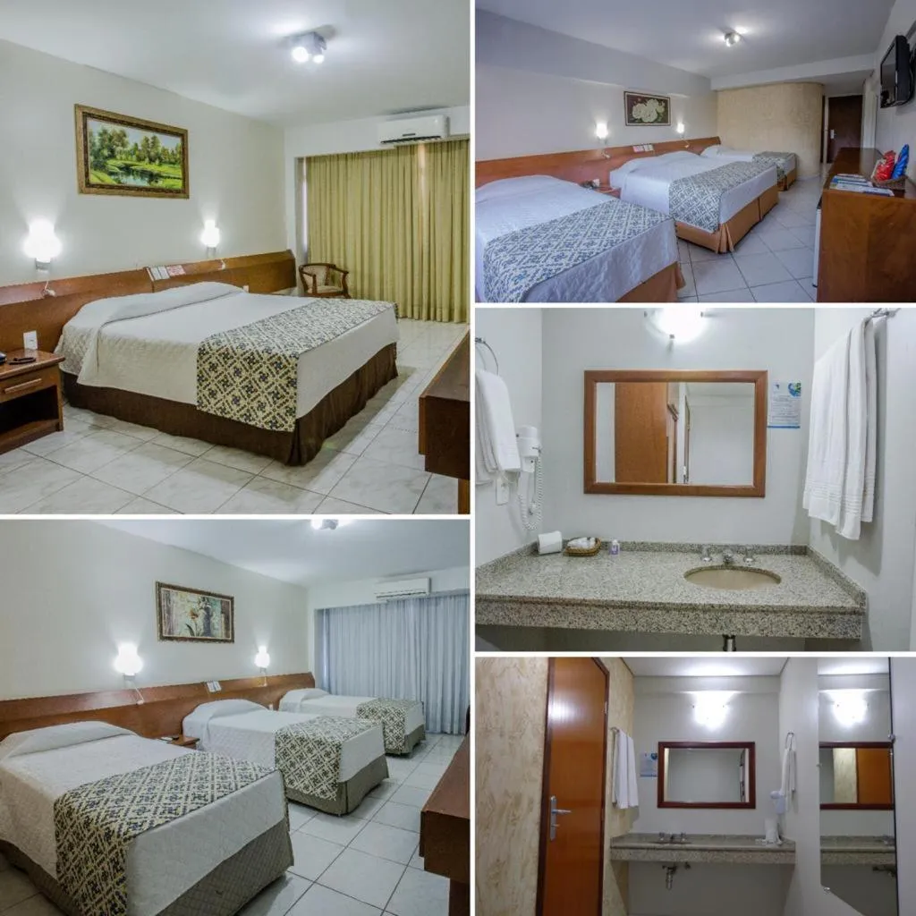 Bed in Foz Presidente Comfort Hotel