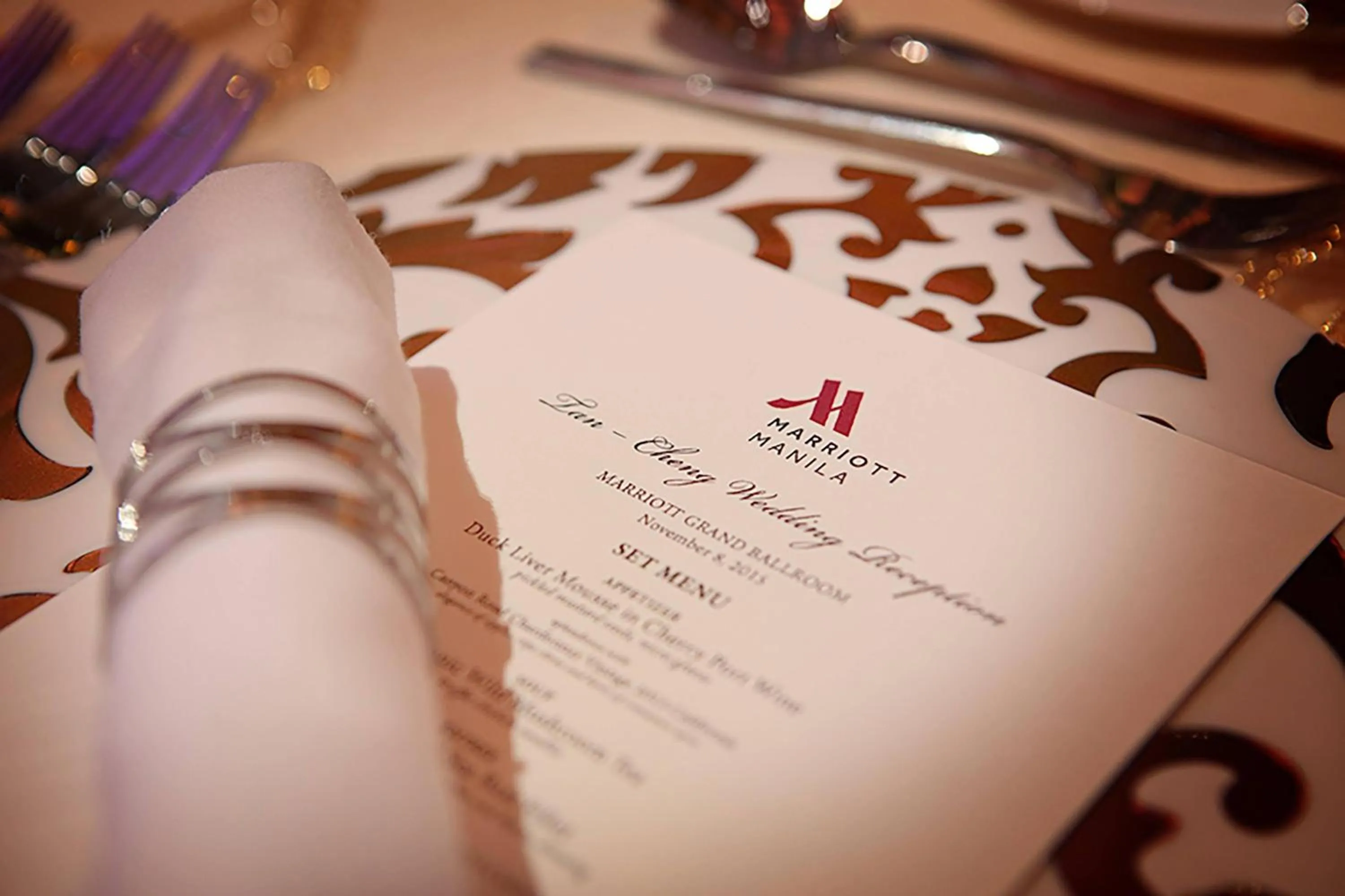 Banquet/Function facilities in Manila Marriott Hotel at Newport World Resorts