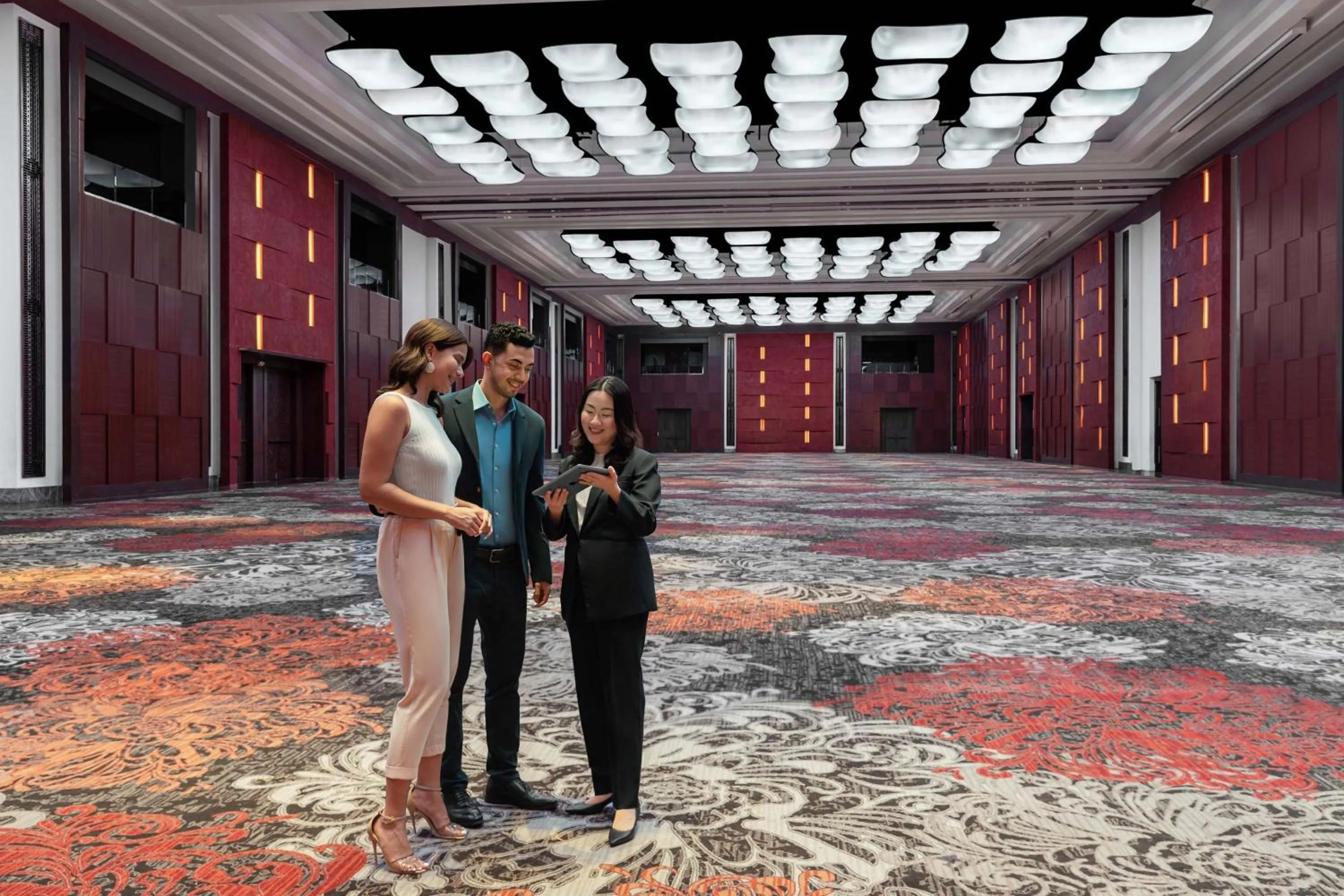 Meeting/conference room in Manila Marriott Hotel at Newport World Resorts