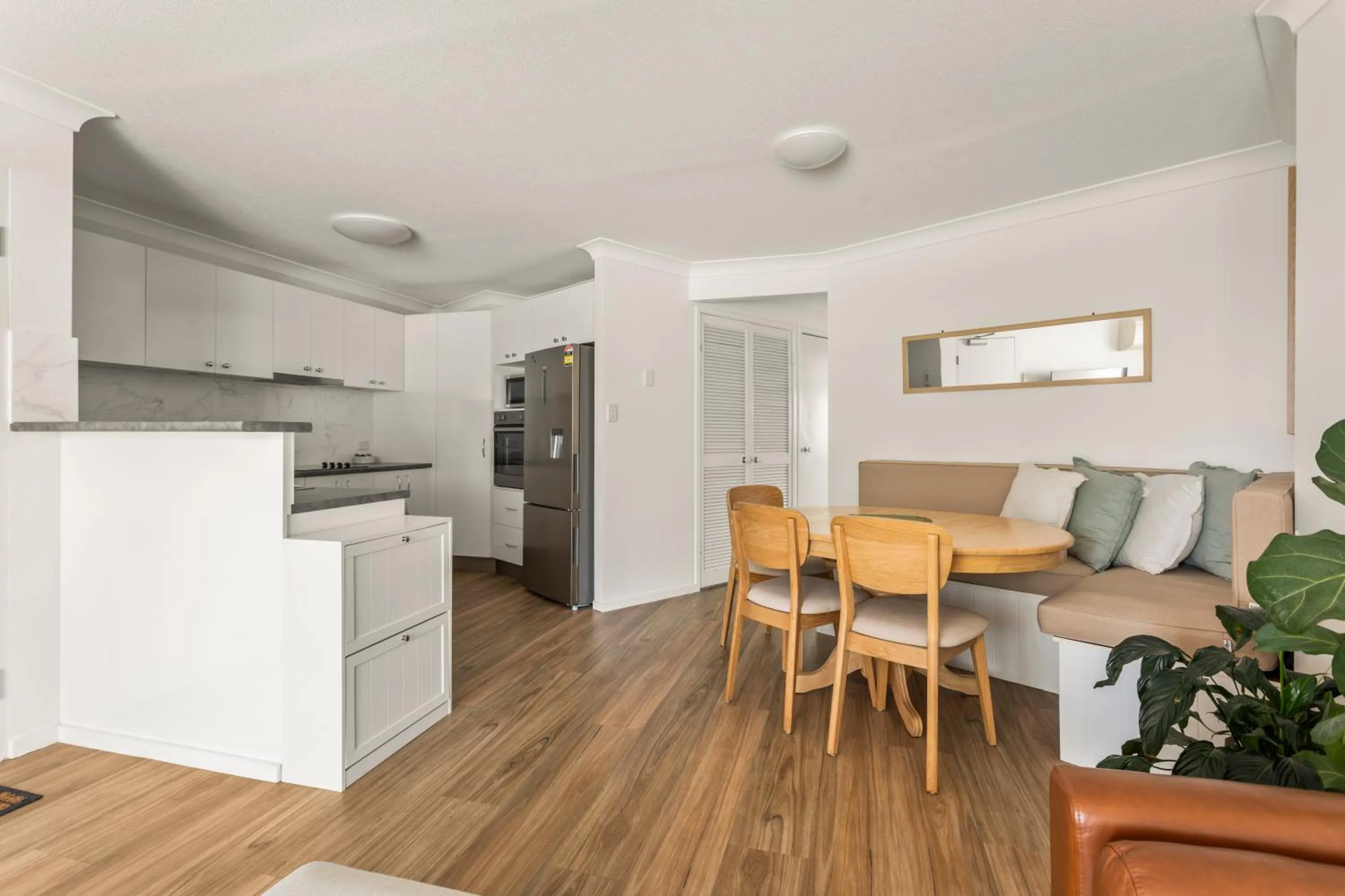 Living room in Kirra Palms Holiday Apartments