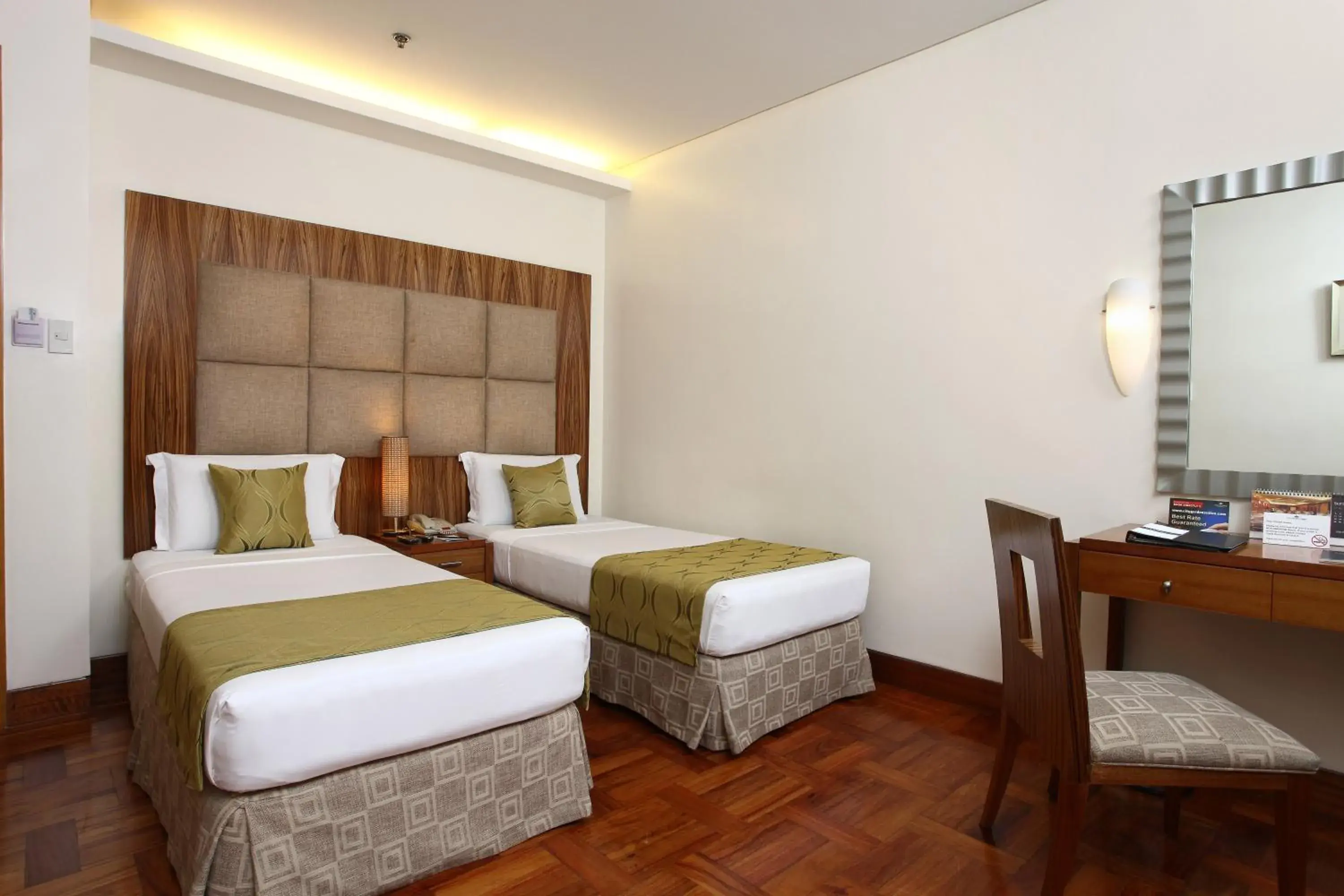 Standard Twin Room No View - single occupancy in City Garden Suites Manila Standard Twin Room No View - single occupancy in City Garden Suites Manila