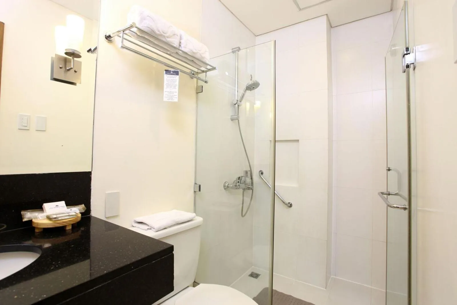Bathroom in City Garden Suites Manila