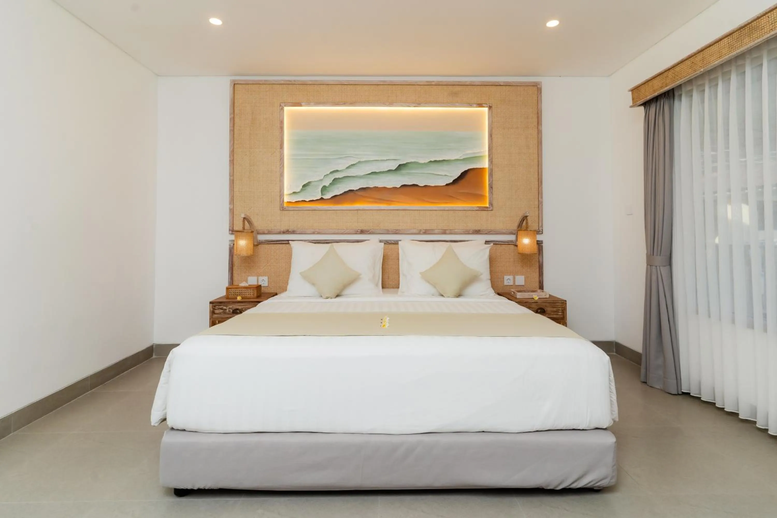 Bedroom, Bed in Vila Ombak