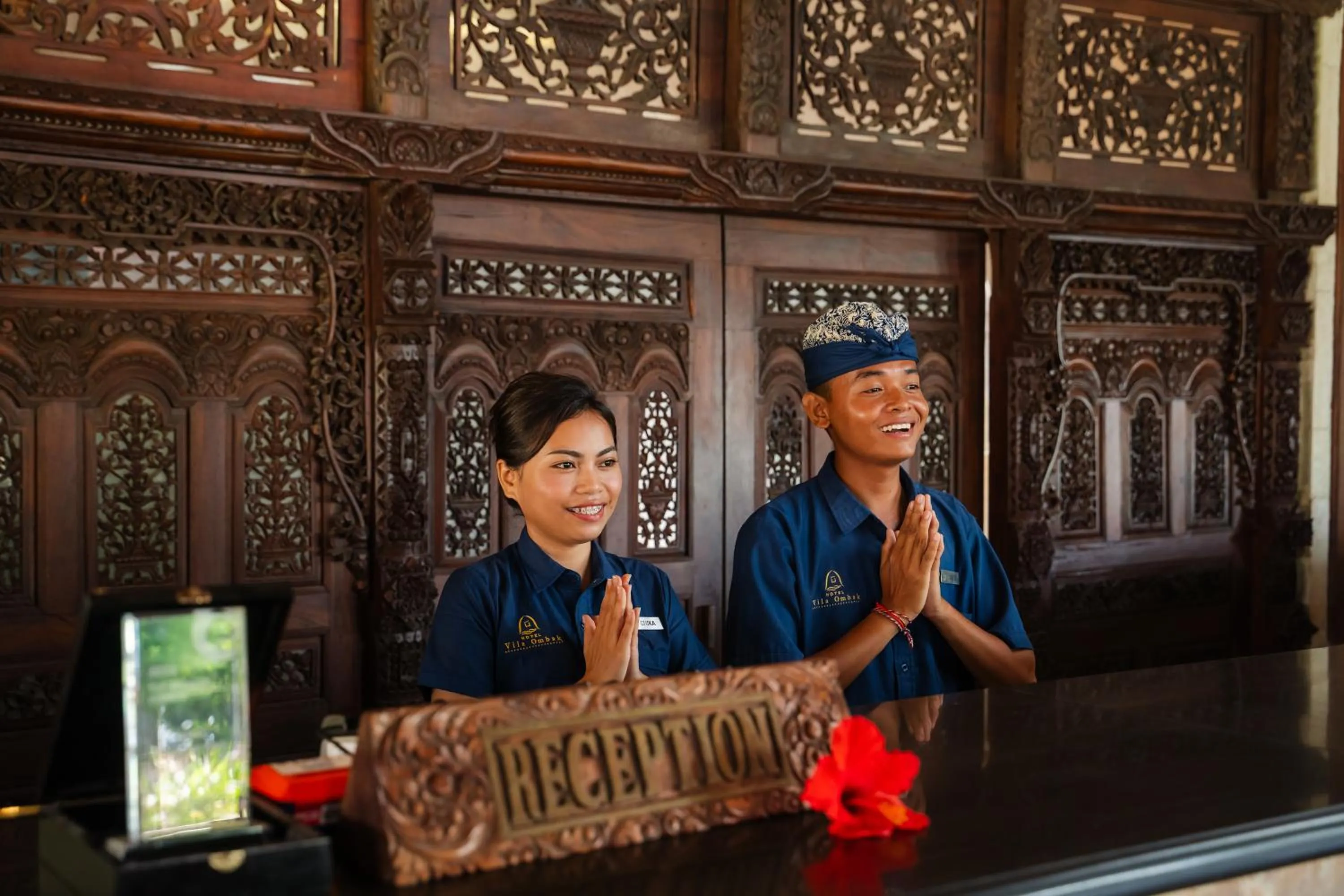 Lobby or reception in Vila Ombak