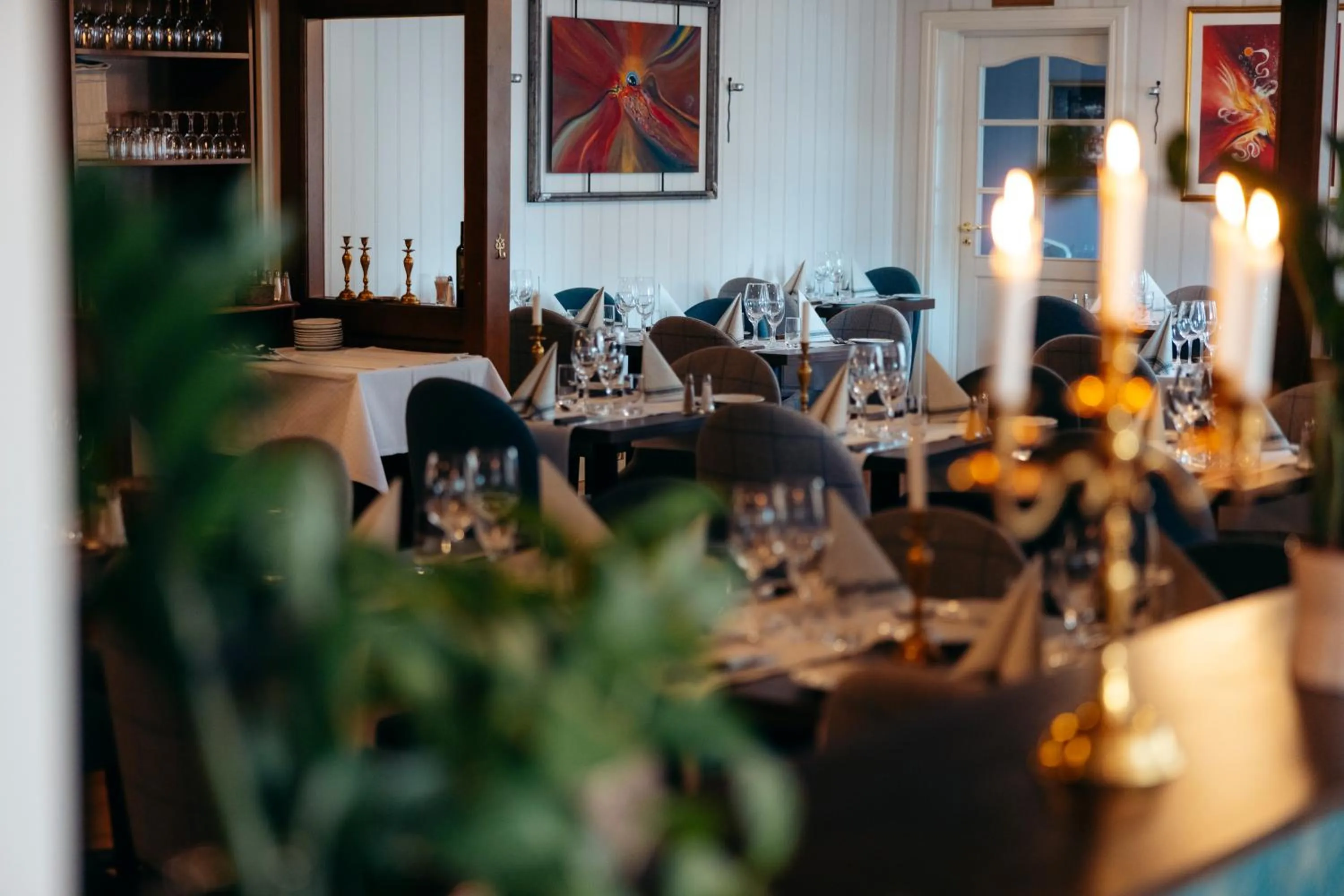 Restaurant/places to eat in Hotel Skansen