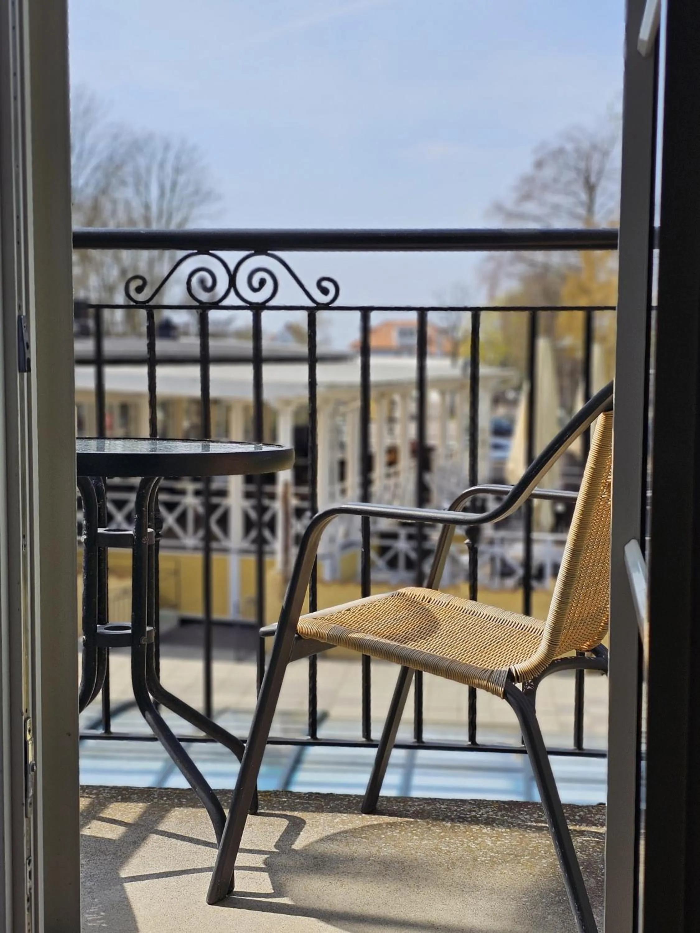Balcony/Terrace in Hotel Skansen