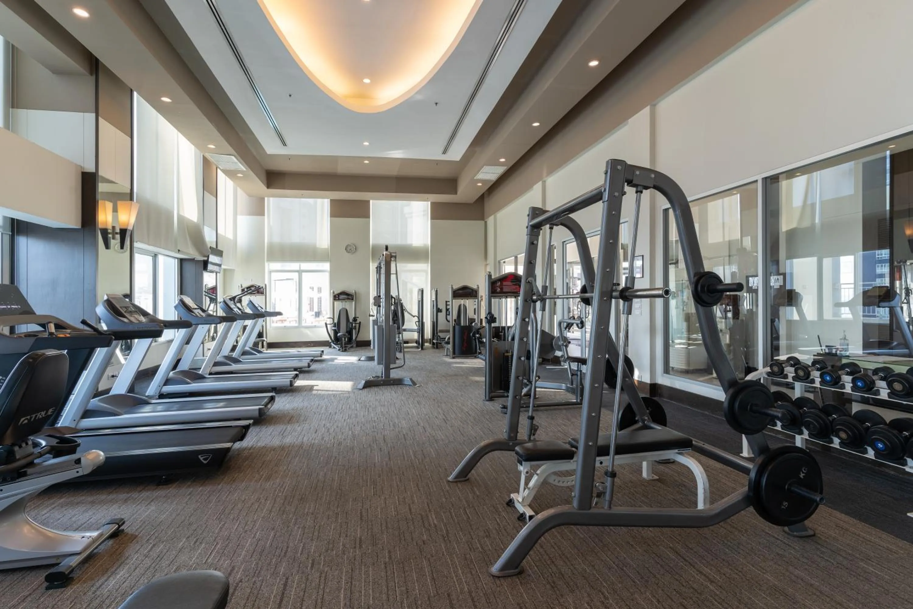 Fitness centre/facilities in Cape Racha Hotel