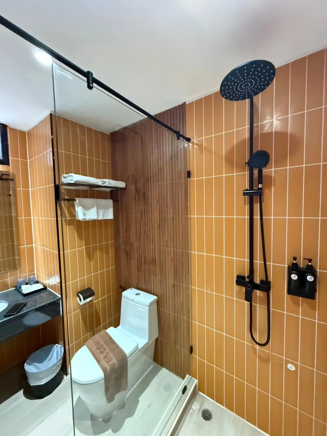 Shower in Baywalk Residence Pattaya
