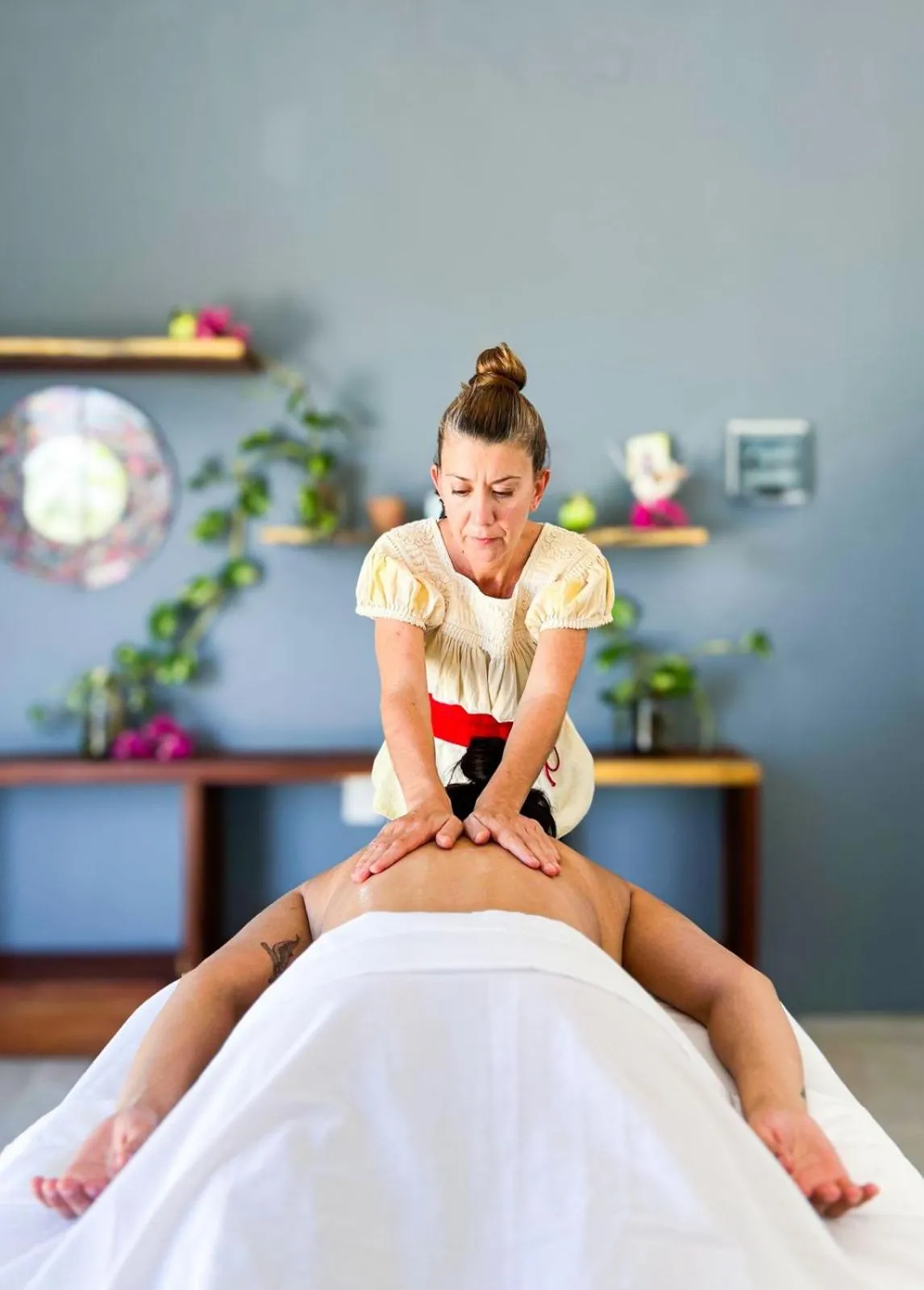 Massage in Hotel La Casa Cielo solo adultos