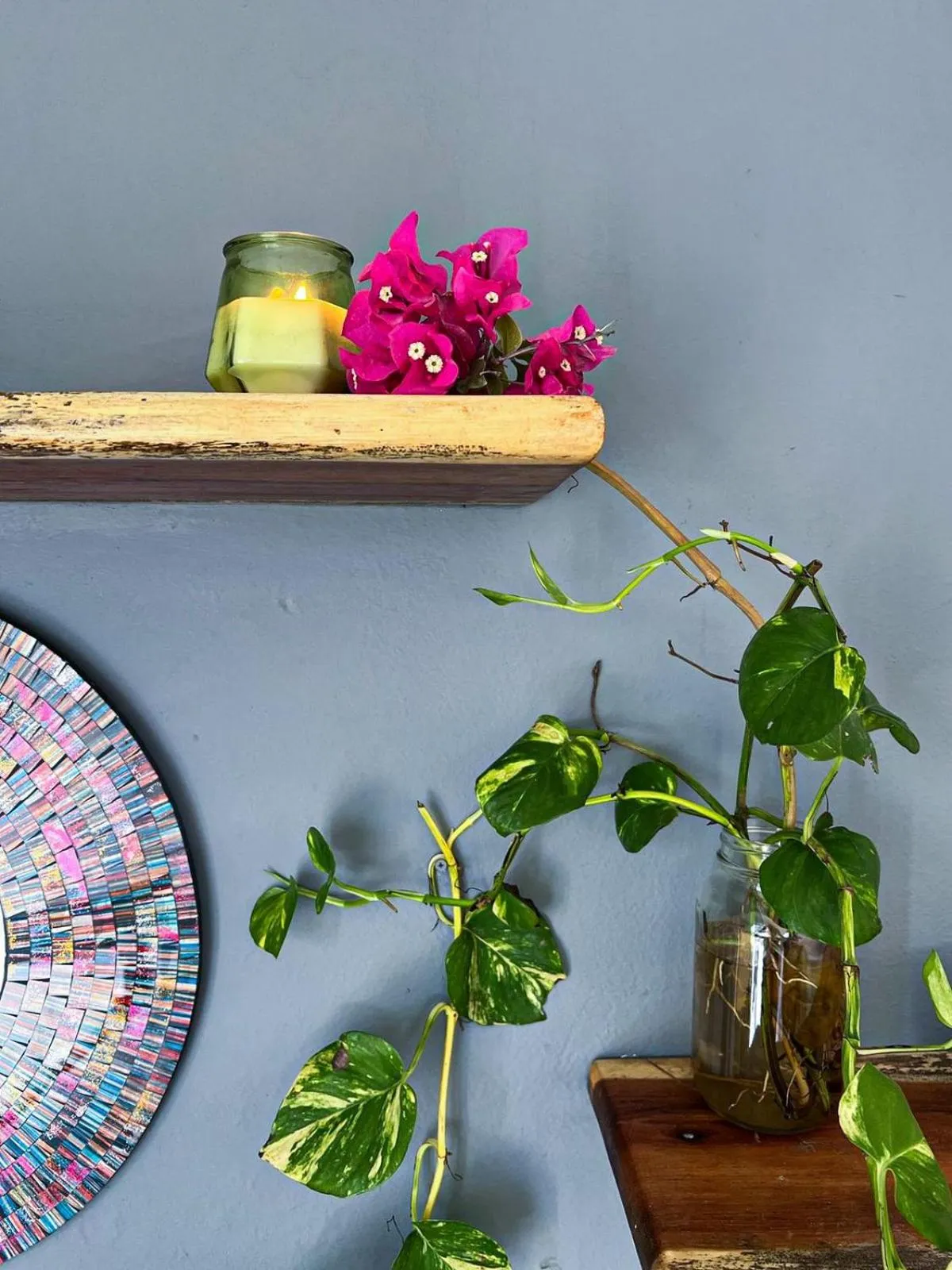 Decorative detail in Hotel La Casa Cielo solo adultos