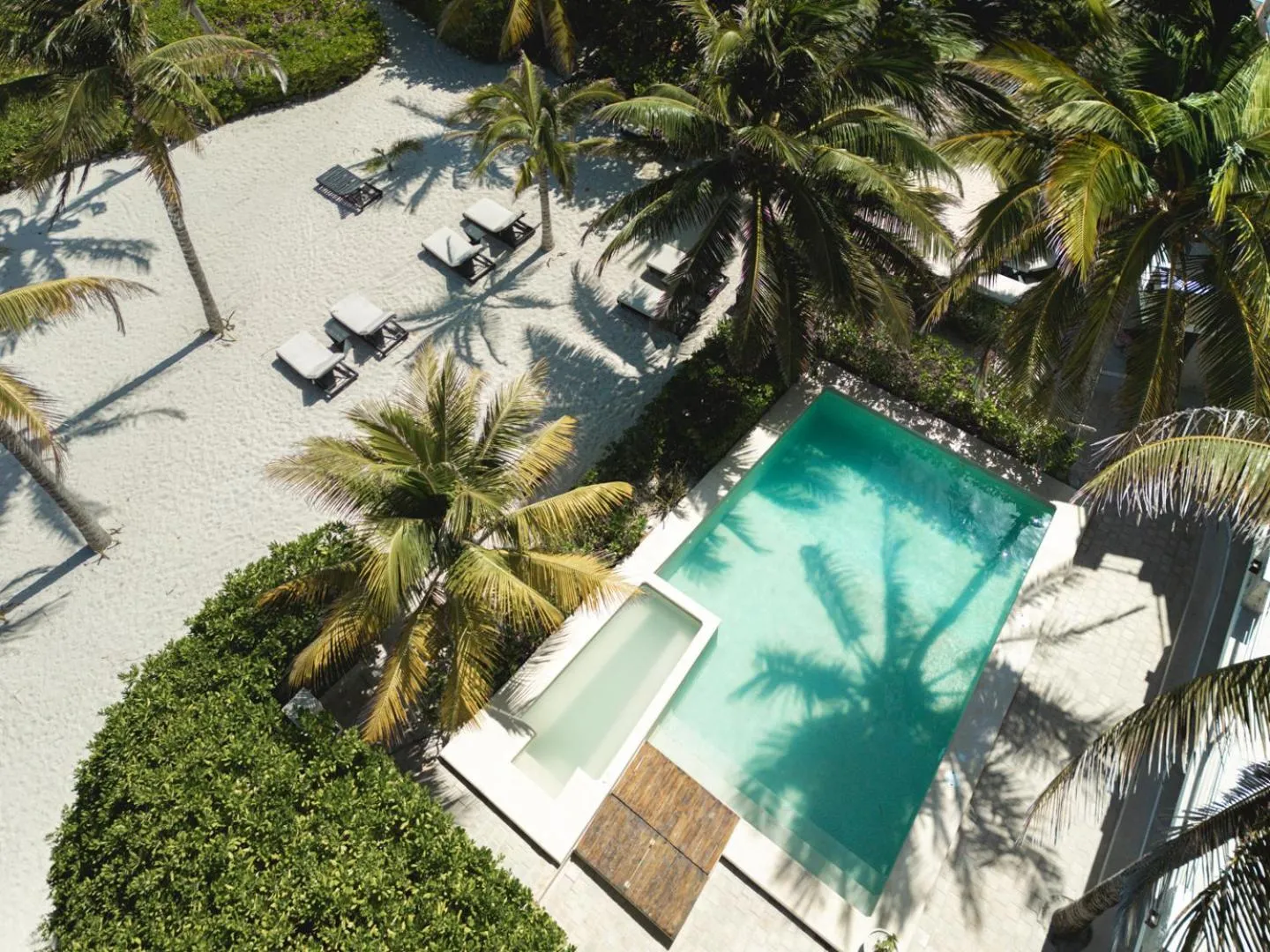Swimming pool in Hotel La Casa Cielo solo adultos