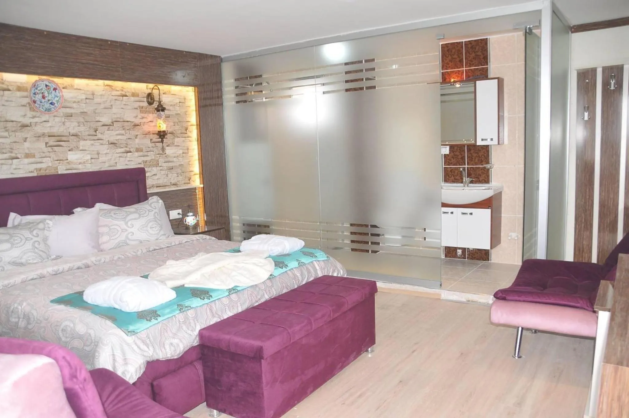 Bed in Hotel Goreme Sakura