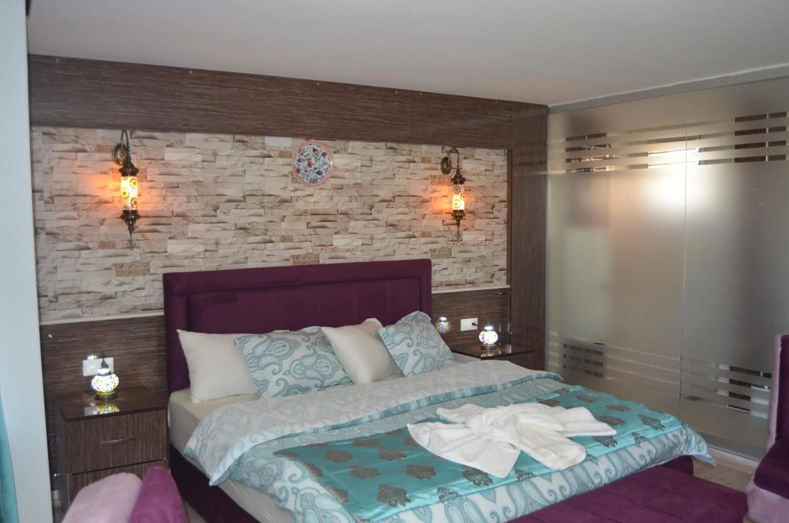 Bed in Hotel Goreme Sakura