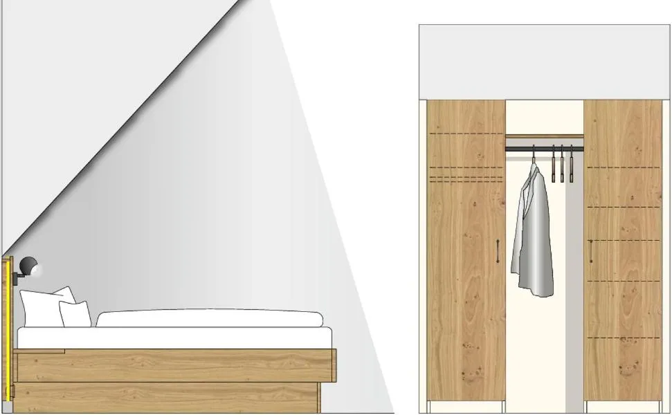 Photo of the whole room, Bed in Weinhotel Pfeffer & Salz