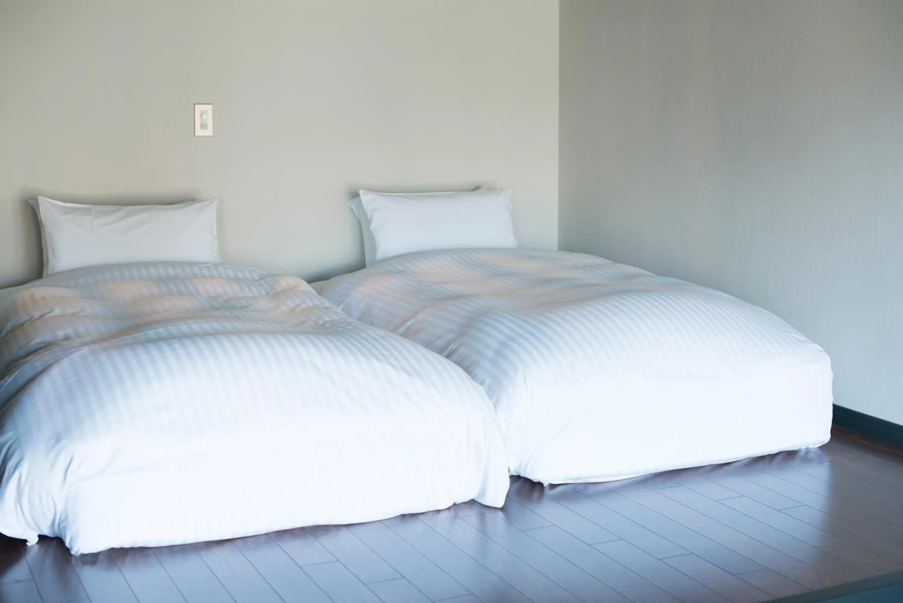 Bed in A Good Day Fukuoka Riverside