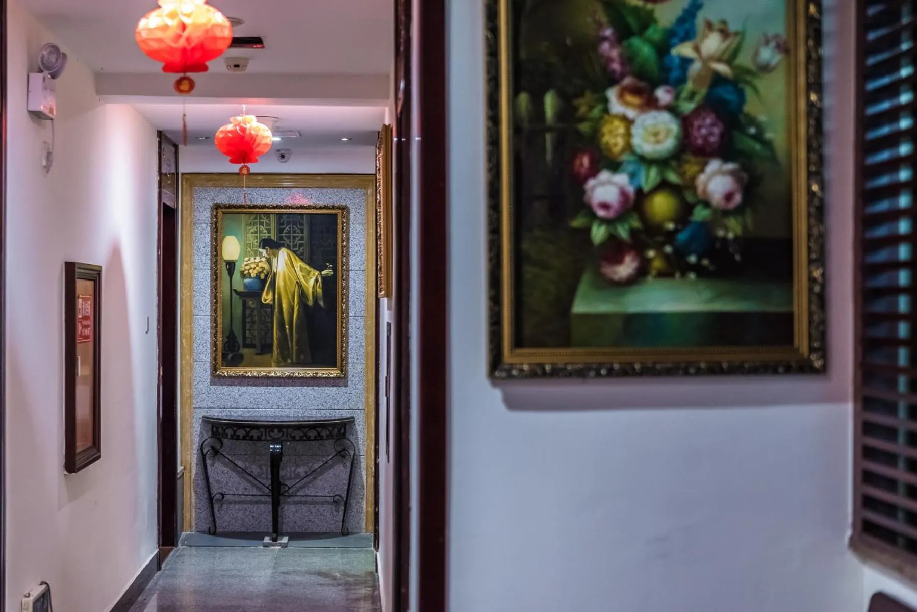 Decorative detail in Hainan Jingshan Hotel