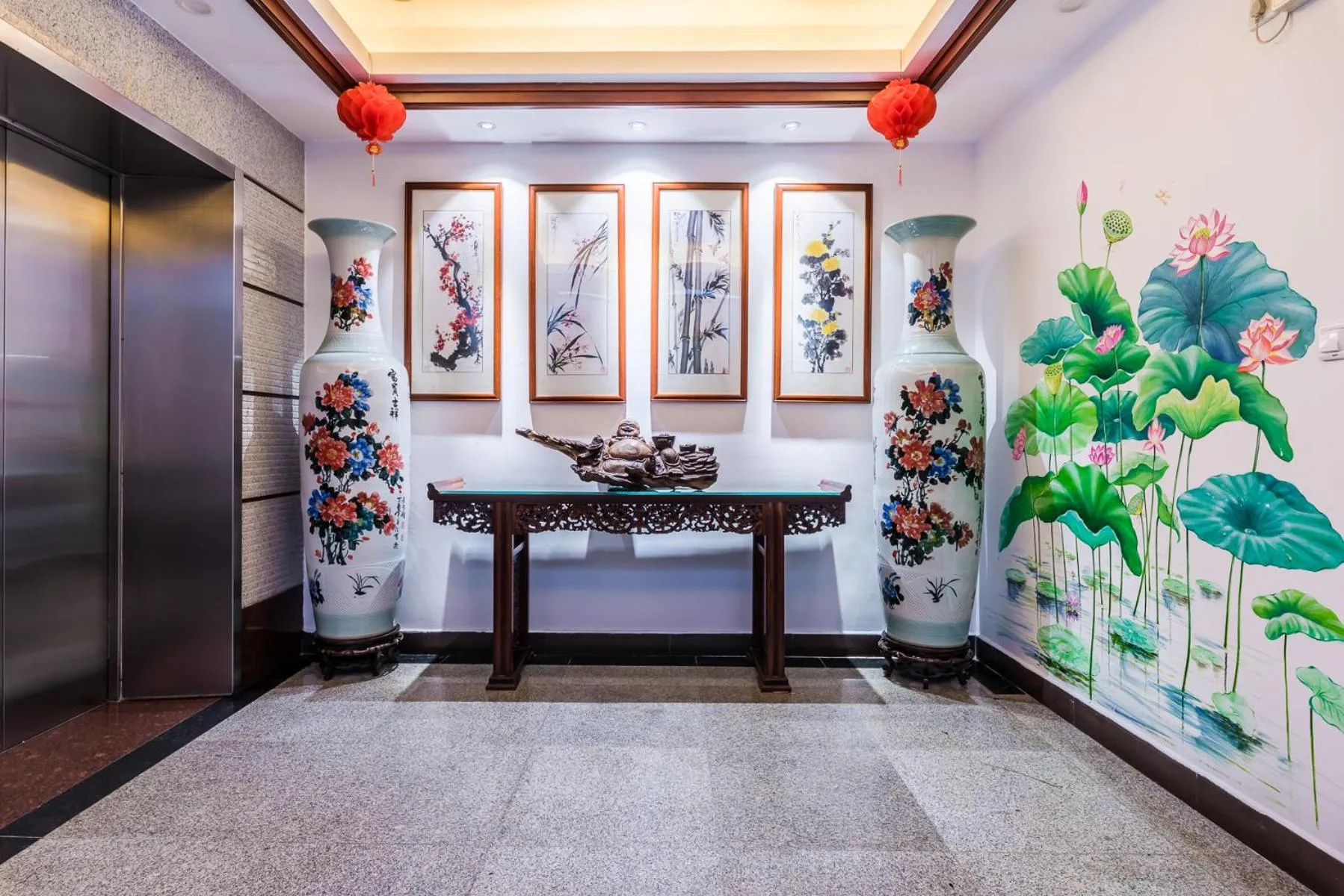 Living room in Hainan Jingshan Hotel