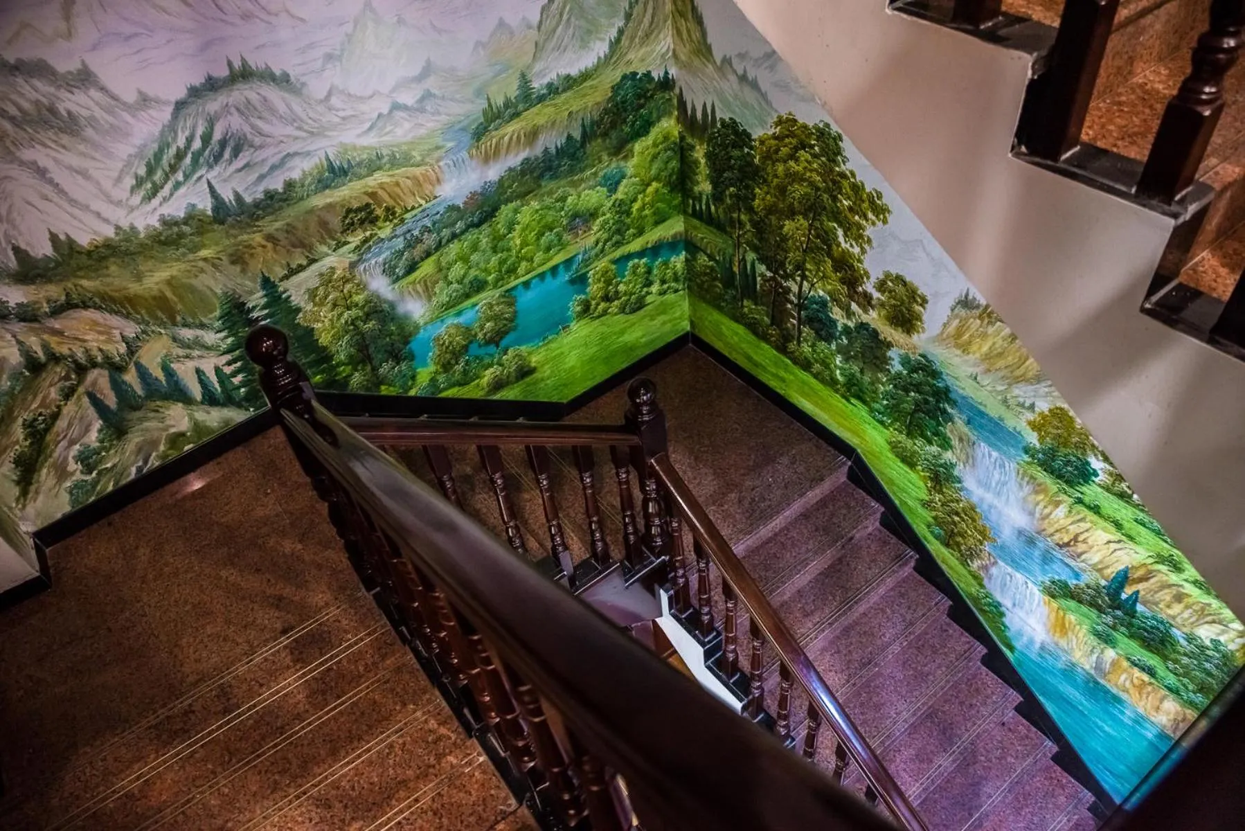 Decorative detail in Hainan Jingshan Hotel