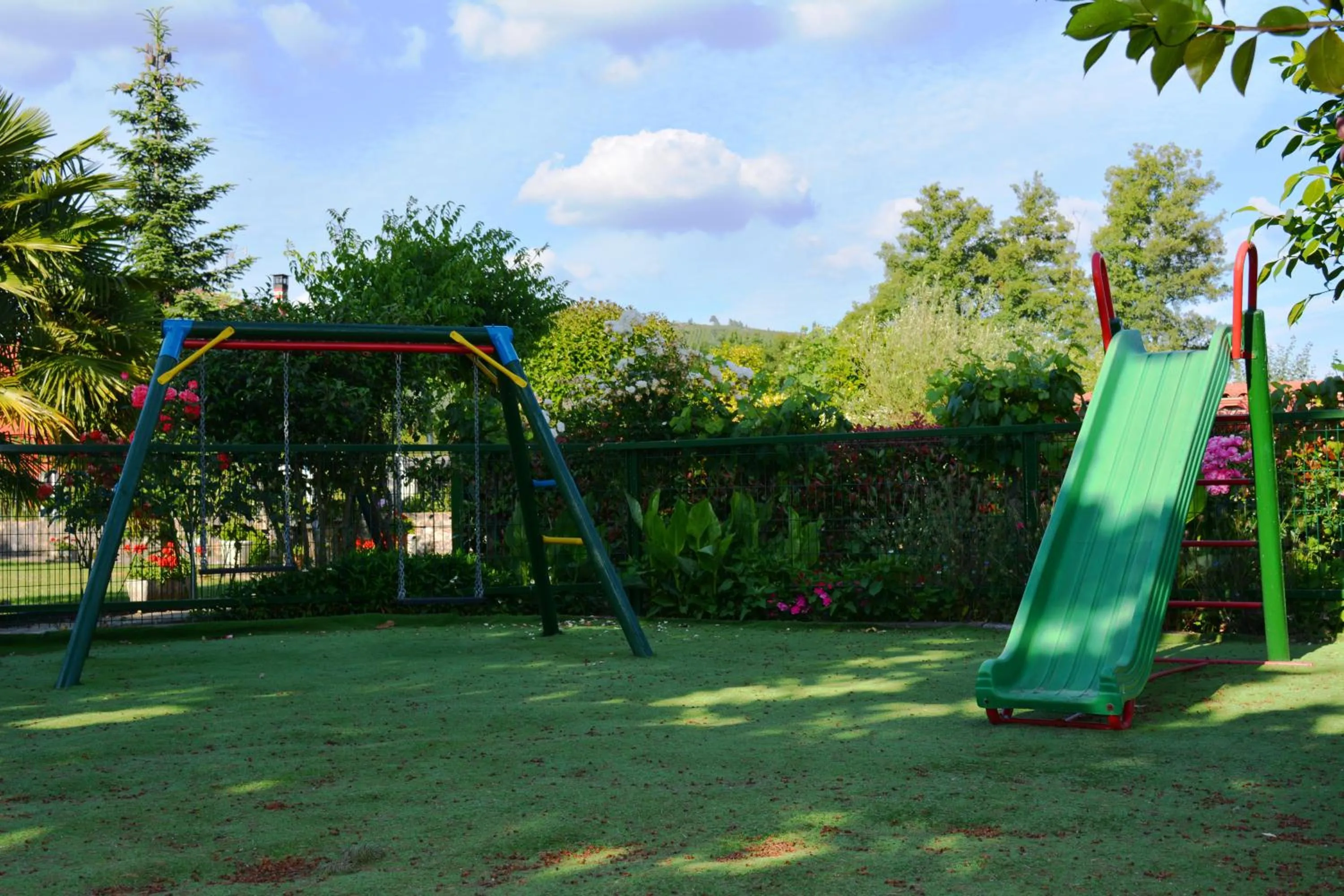 Garden in Hotel Casa Reboiro