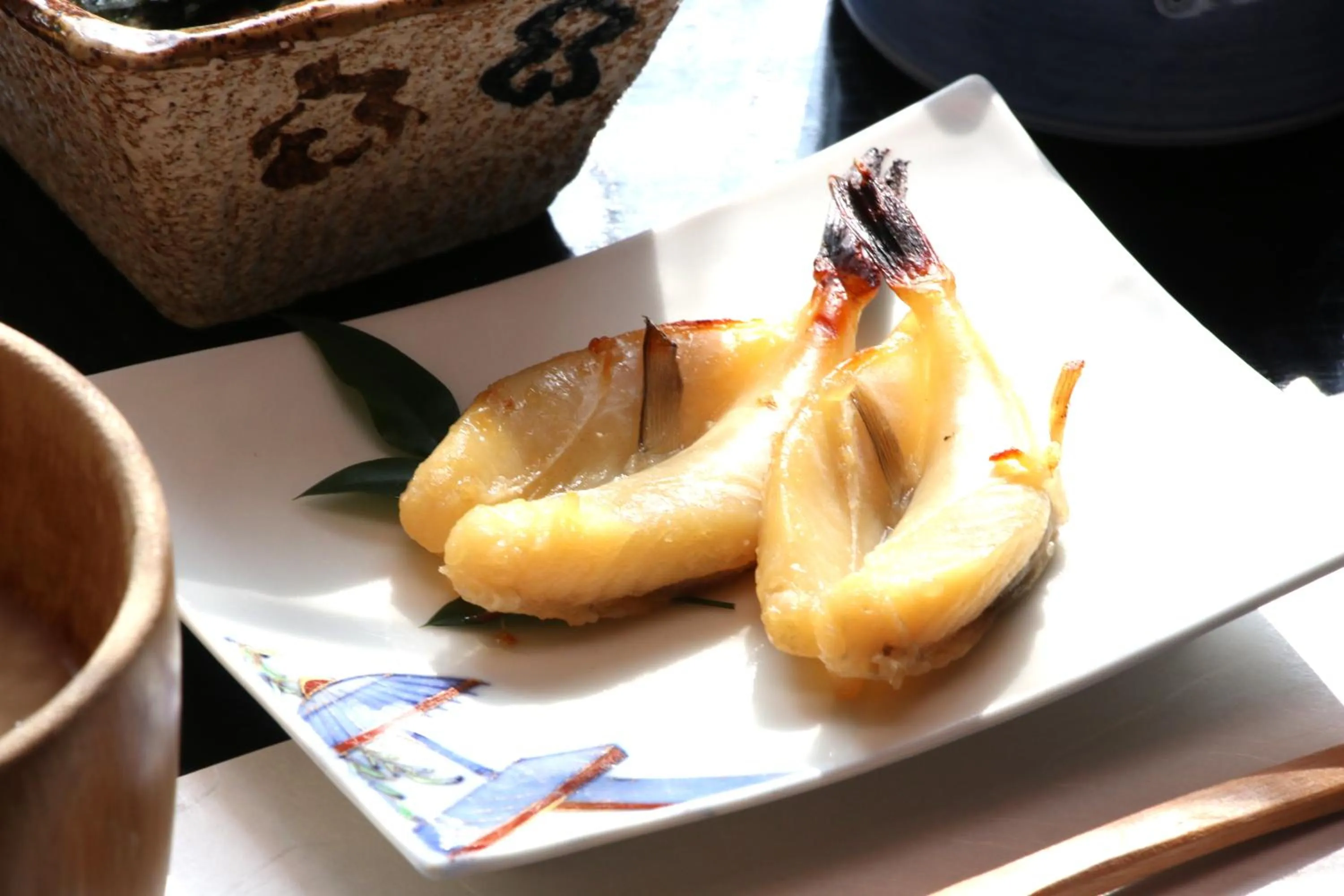 Asian breakfast in Shunkouen