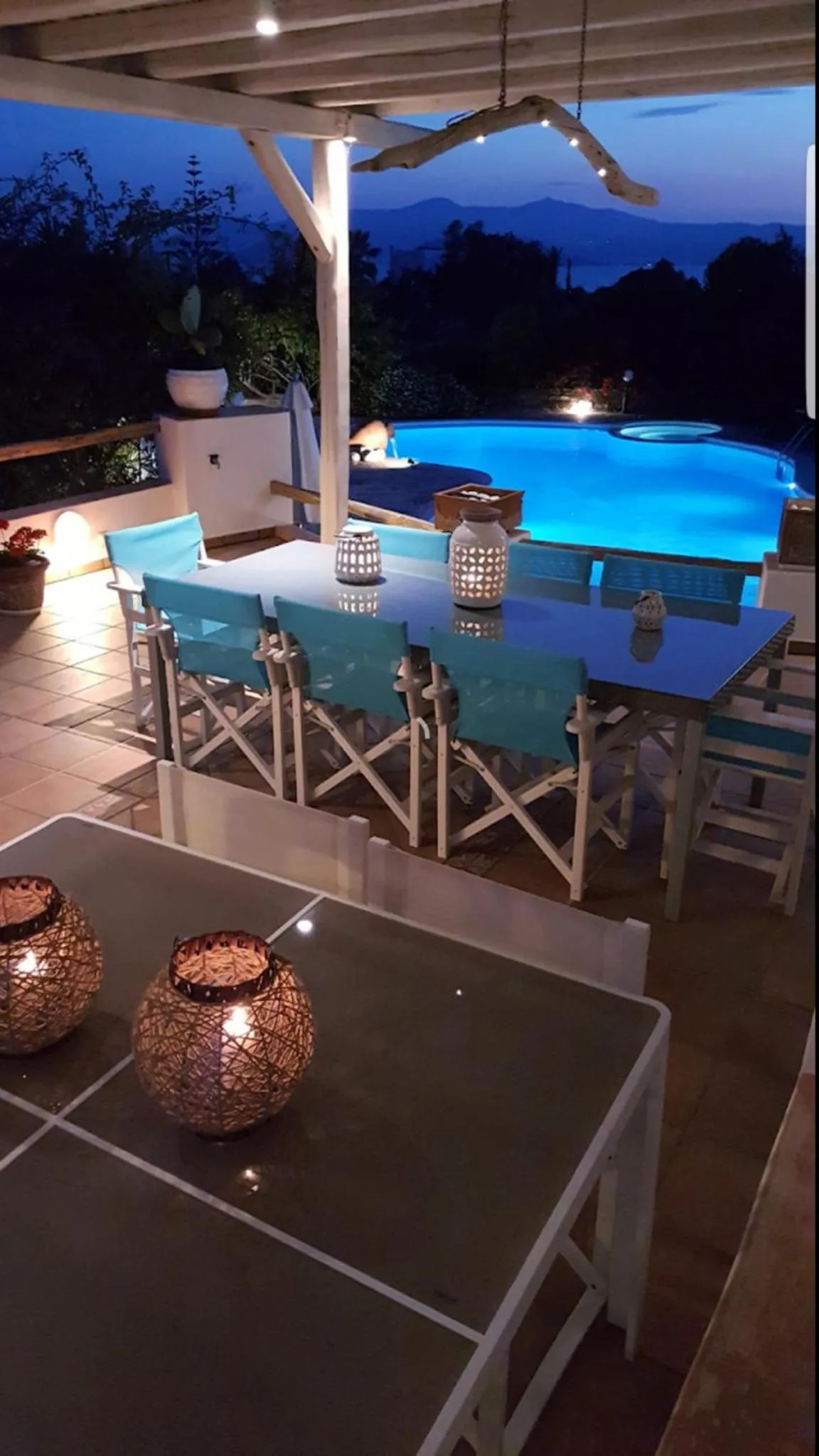 Patio in Villa Pari Manda