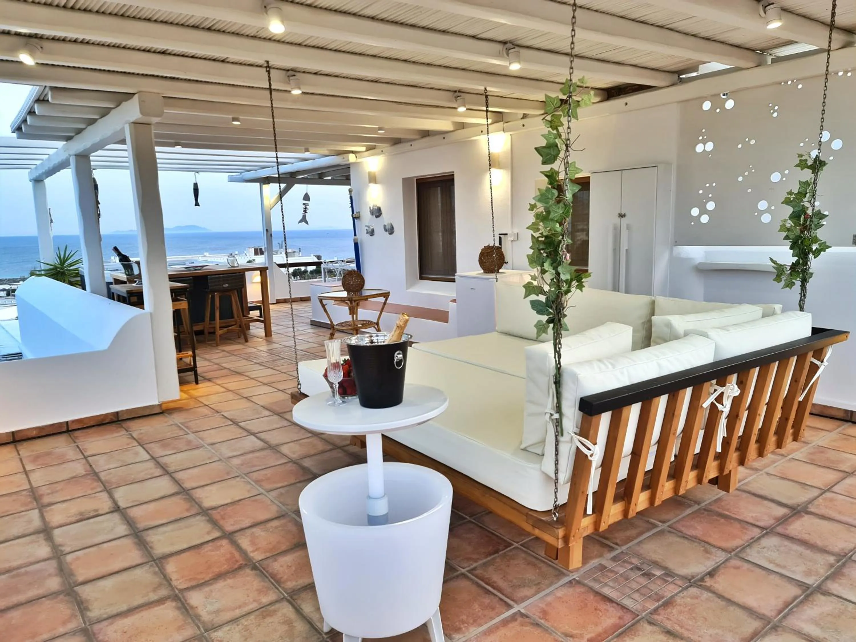 Seating area in Villa Pari Manda