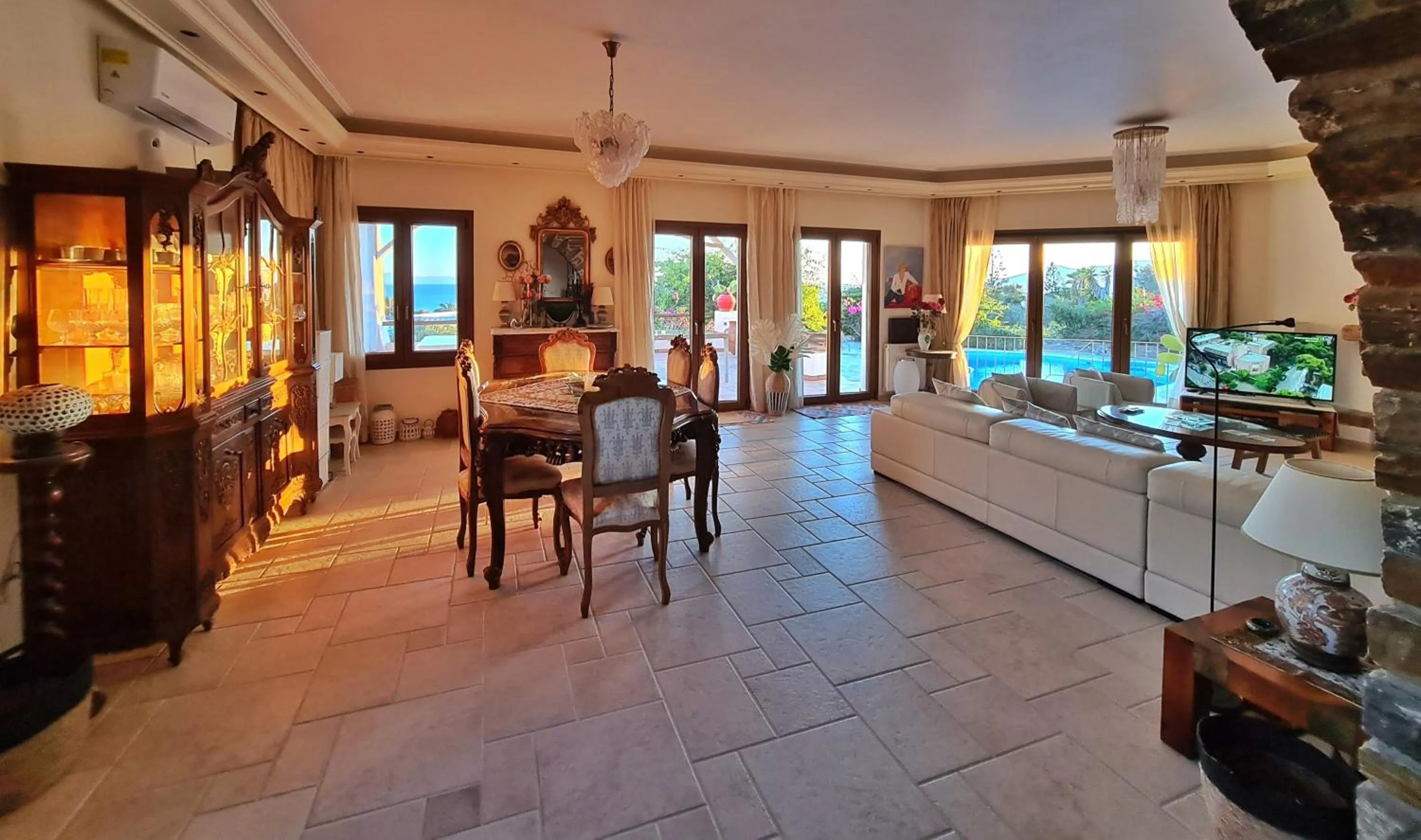 Living room in Villa Pari Manda