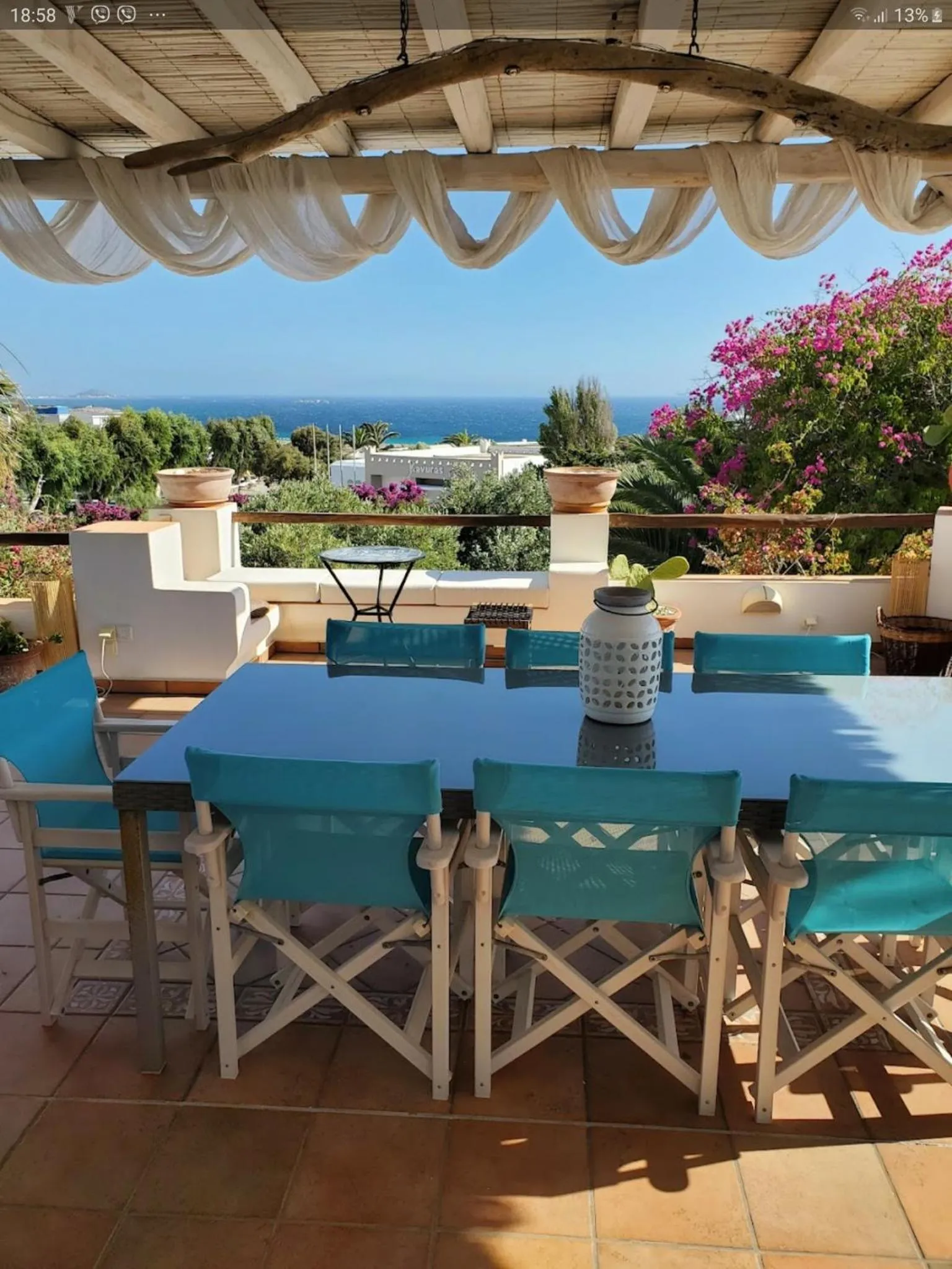 Natural landscape in Villa Pari Manda