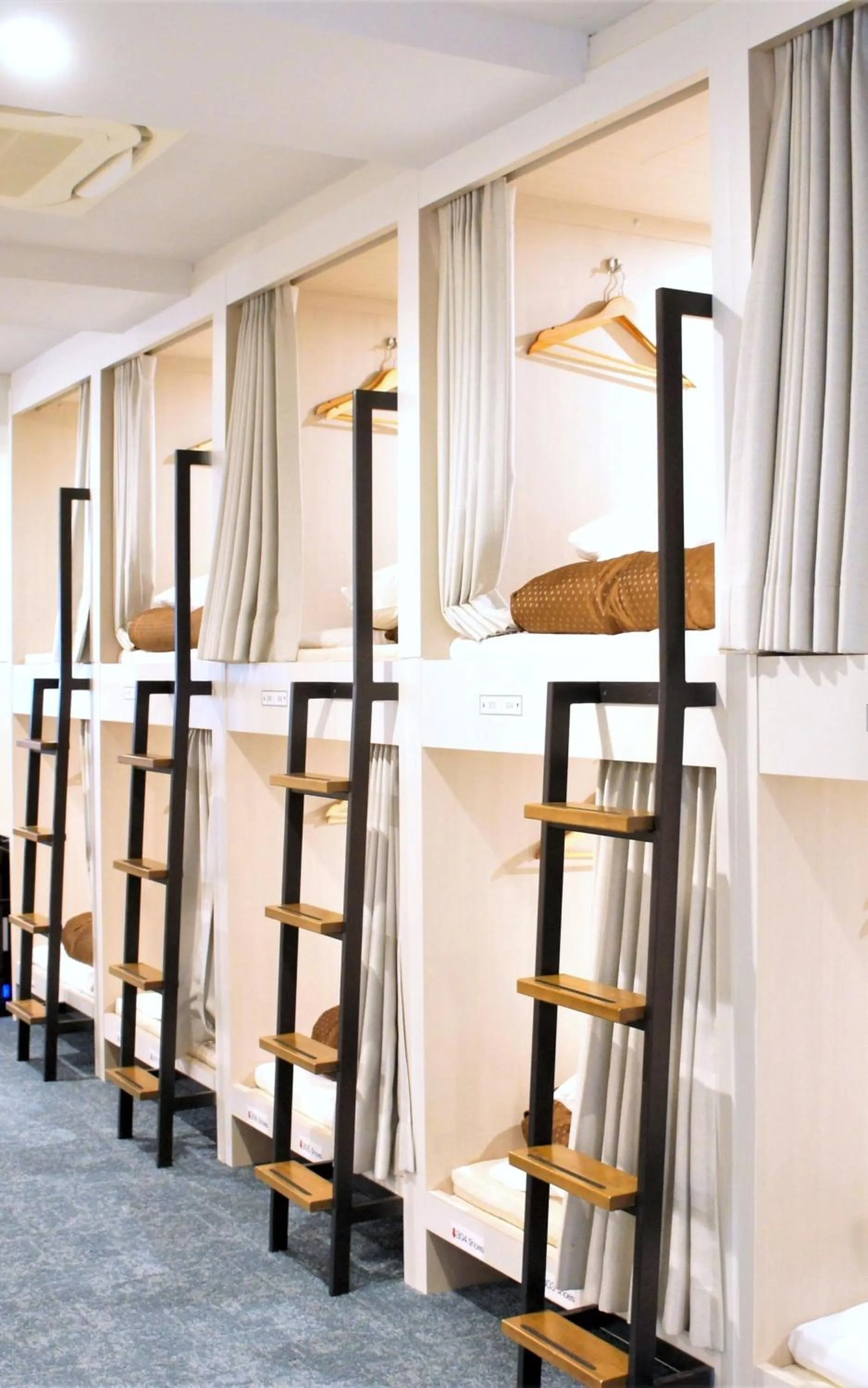 bunk bed in WeBase Hakata Hostel