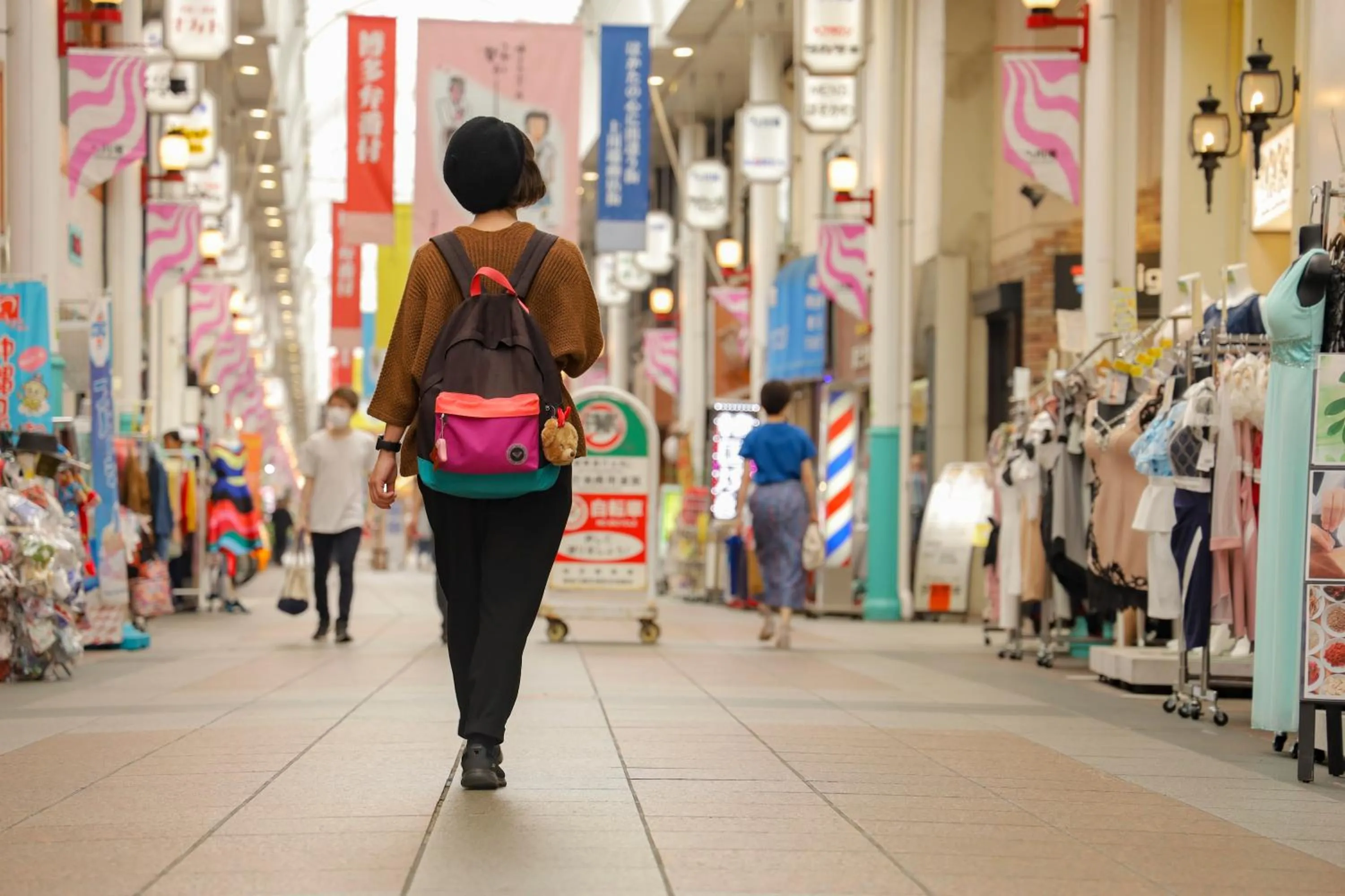 Off site in WeBase Hakata Hostel