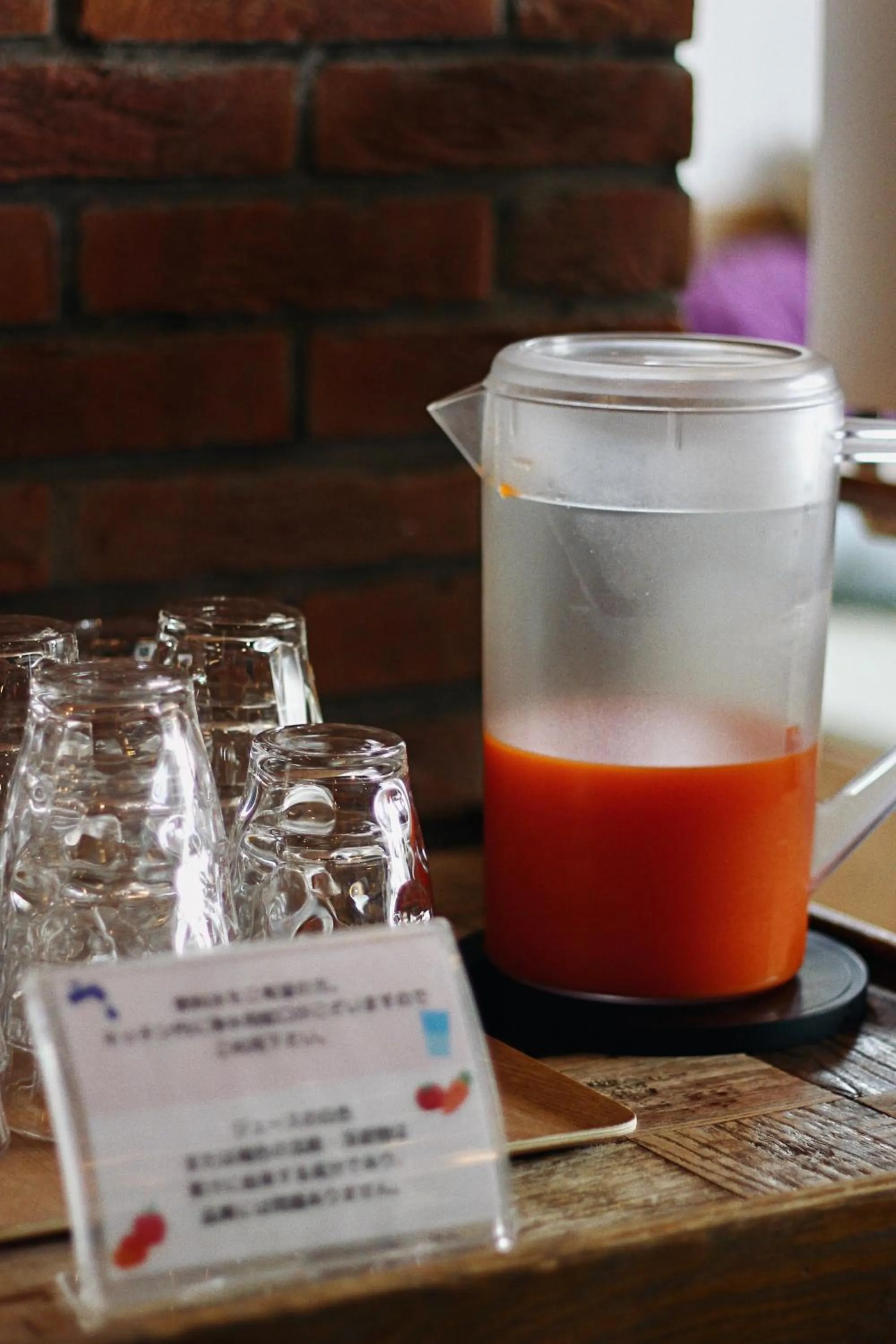 Buffet breakfast in WeBase Hakata Hostel