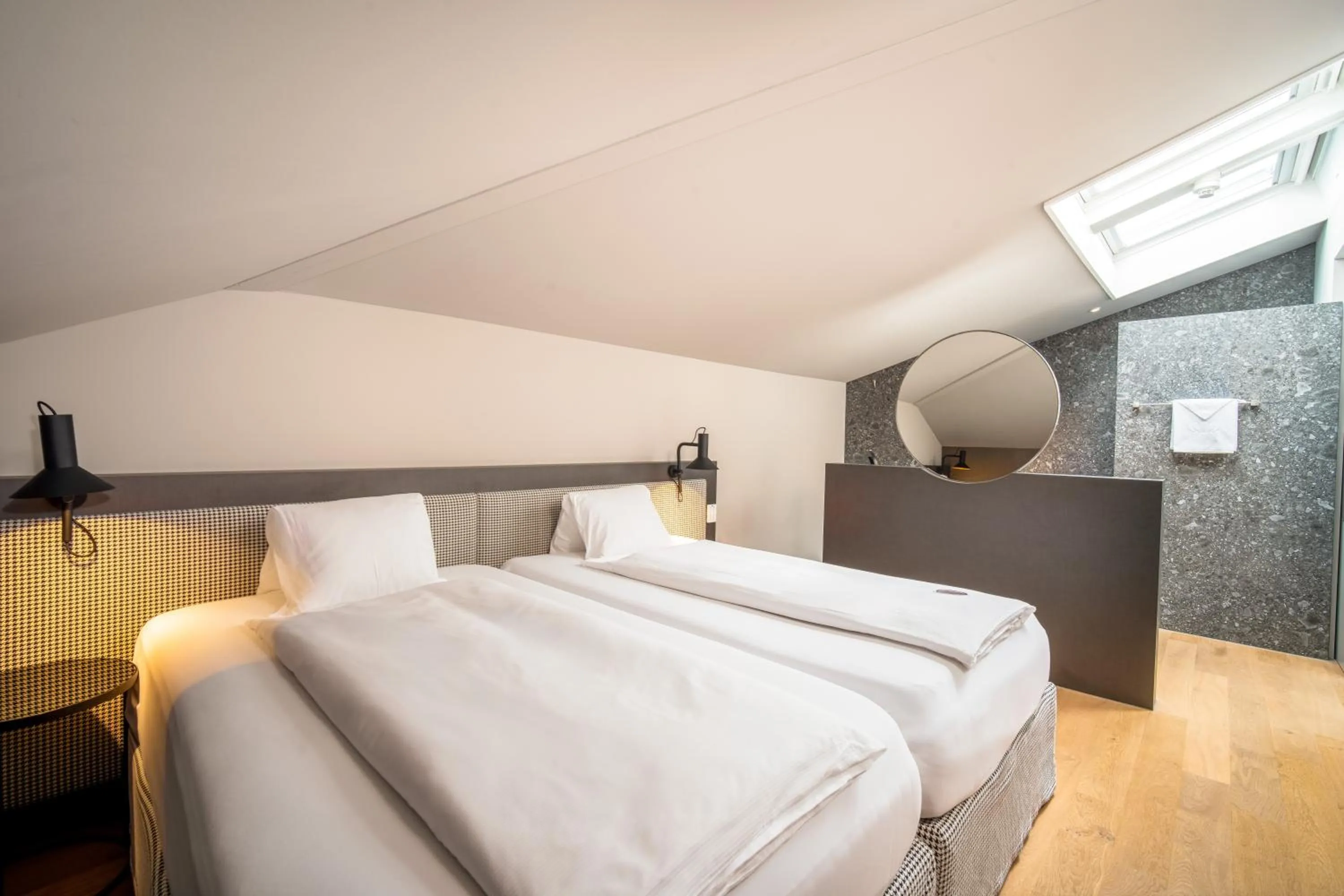 Bed in Seerose Resort & Spa