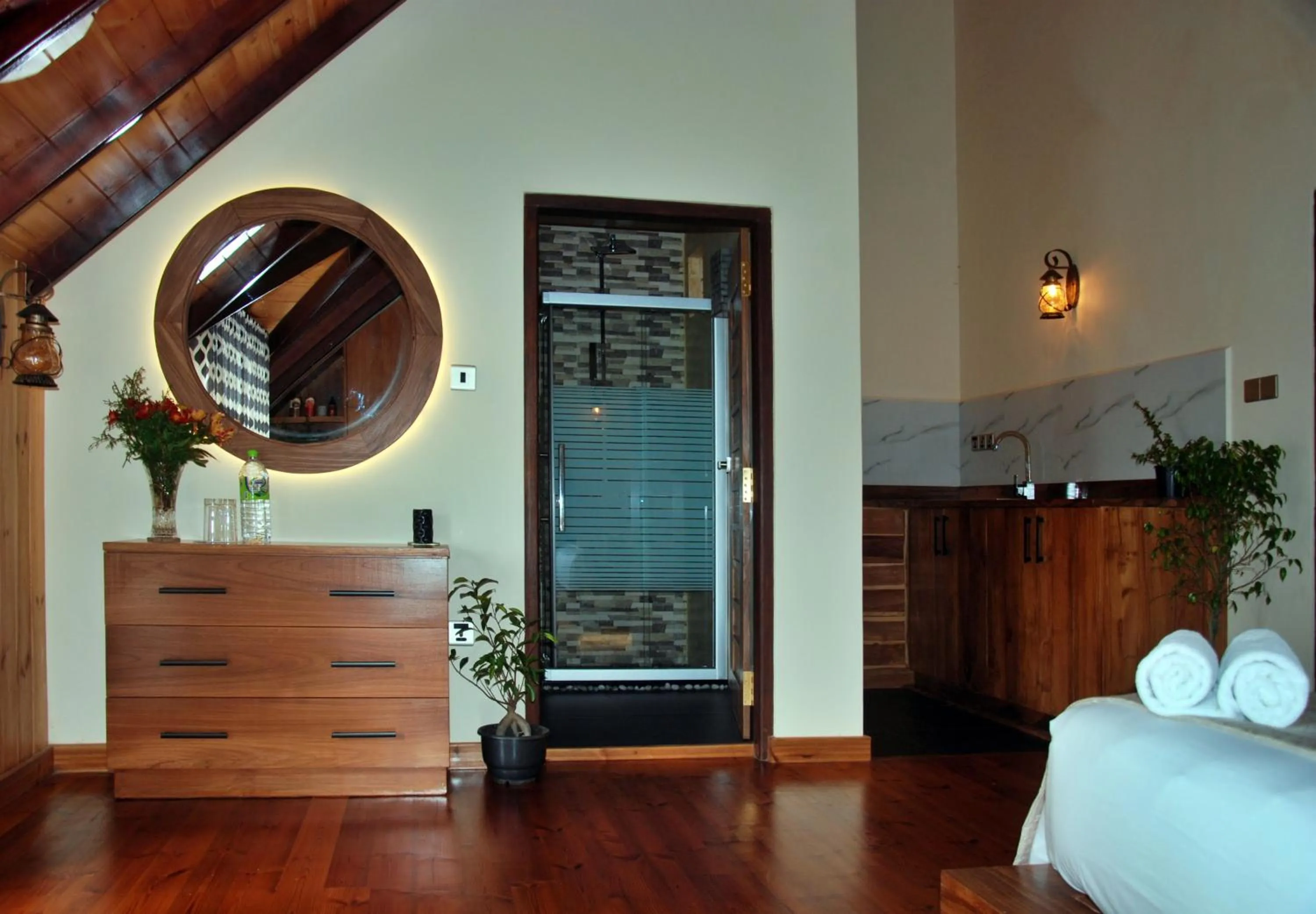 Bedroom, Bed in Cottage San Francesco