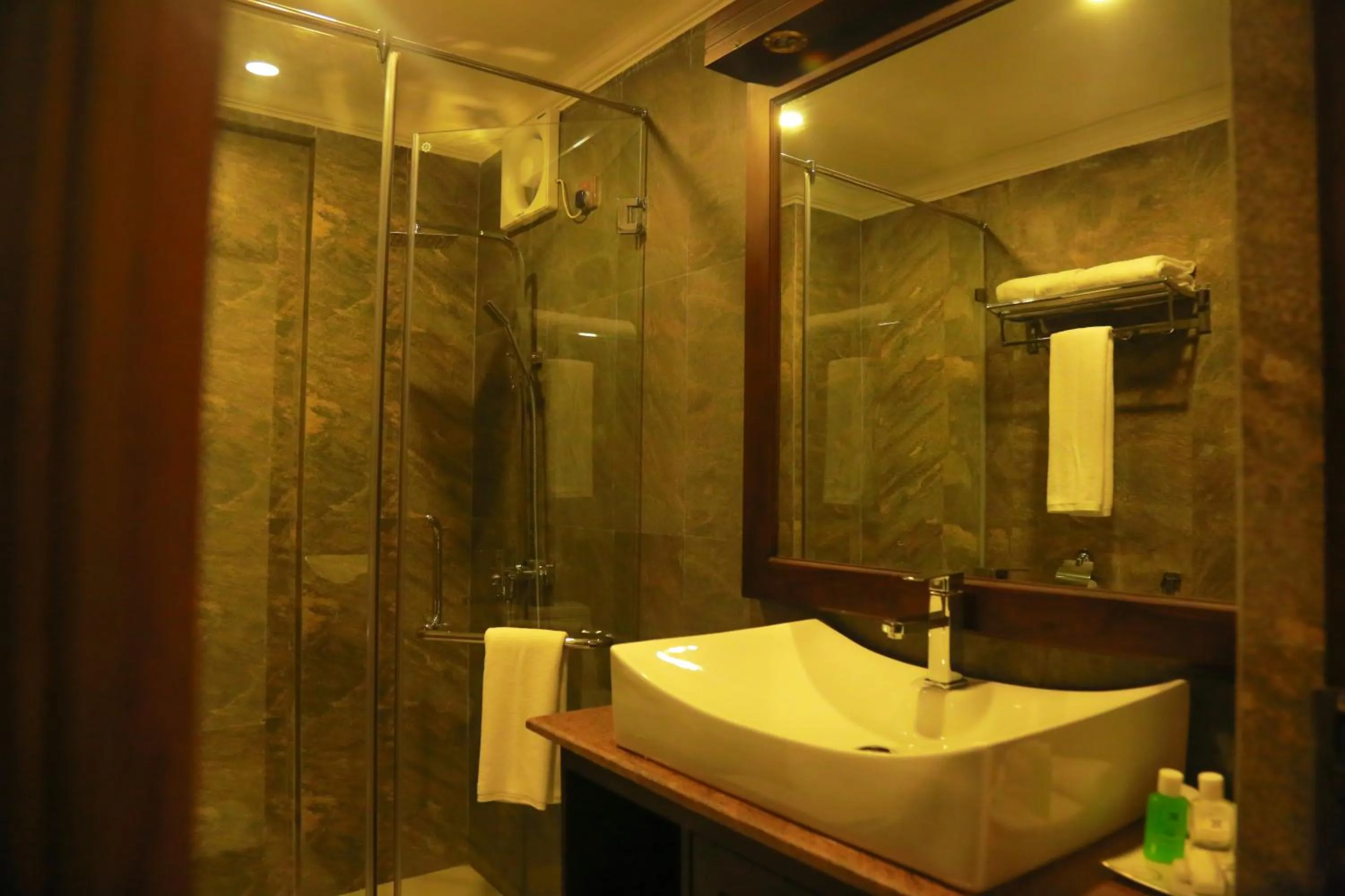 Shower in Galaxy Grand Hotel
