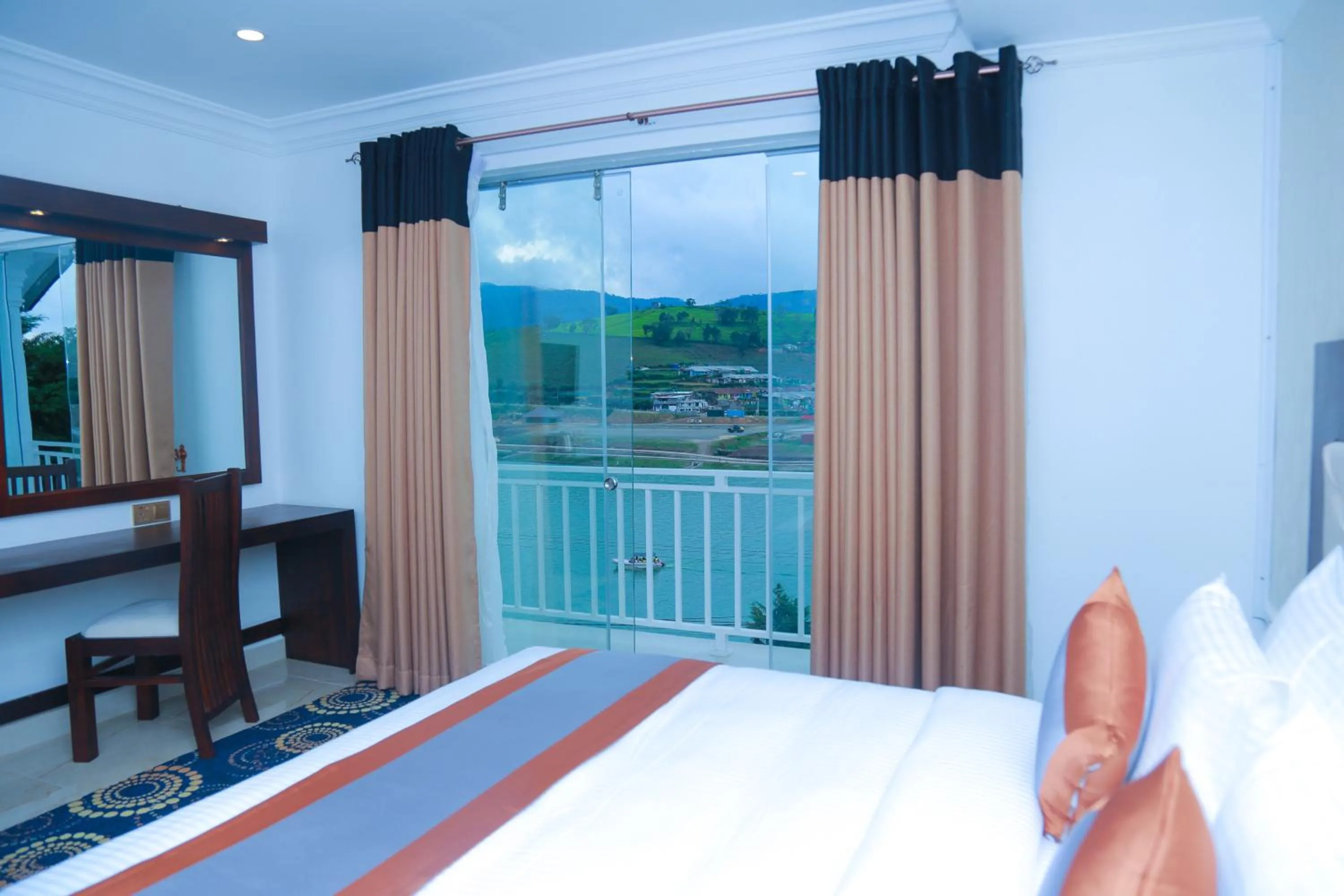 Bedroom, Bed in Galaxy Grand Hotel