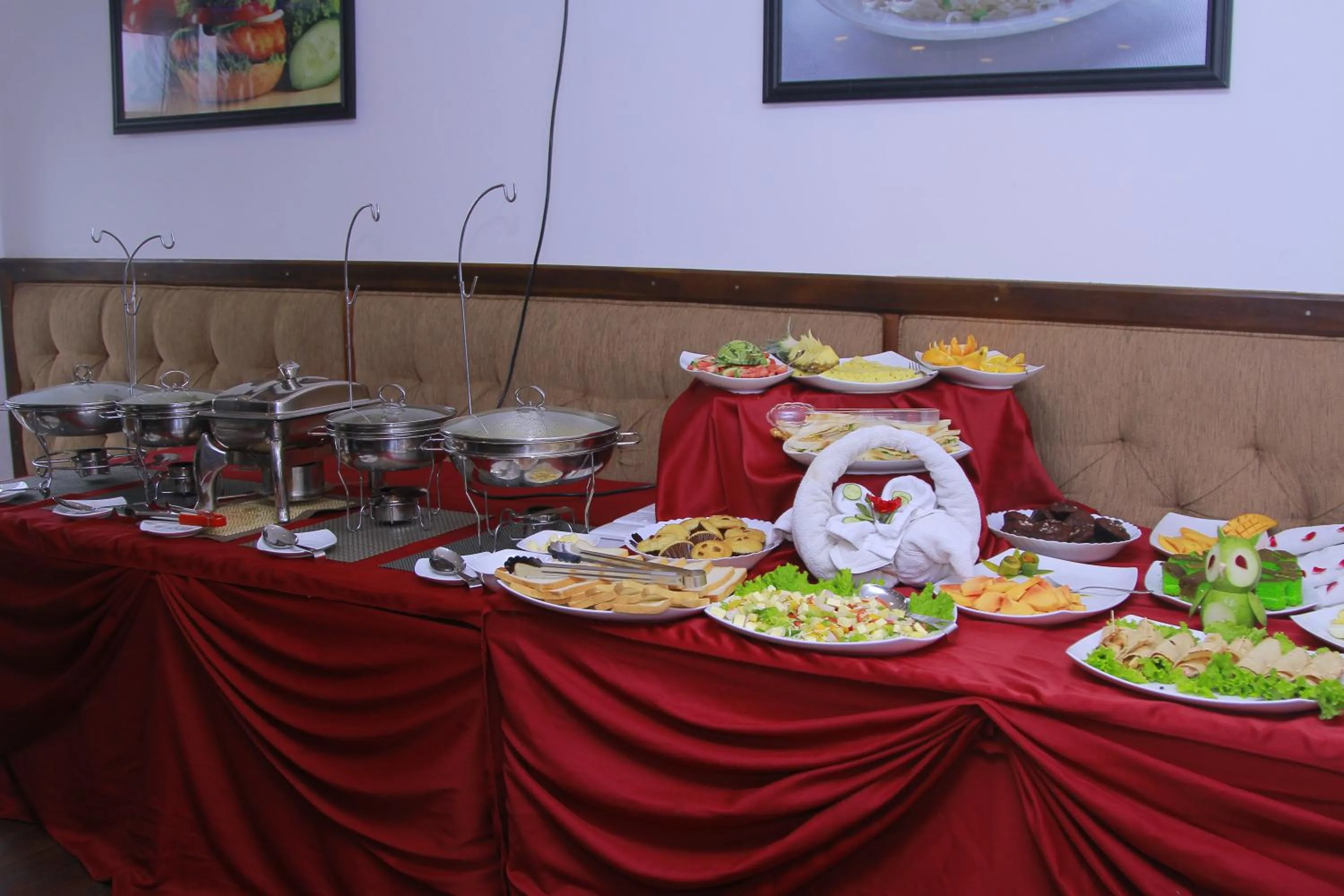 Buffet breakfast in Galaxy Grand Hotel