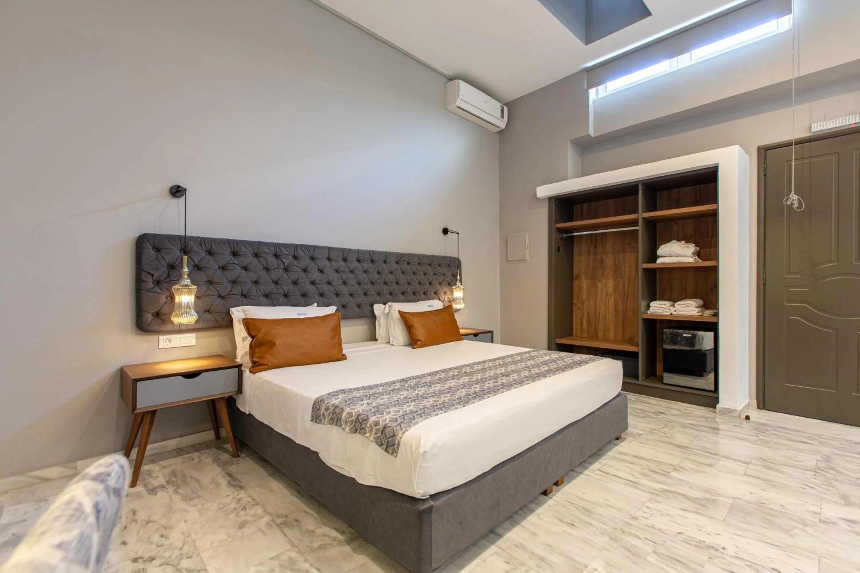 Bed in Minaret Suites and Apartments