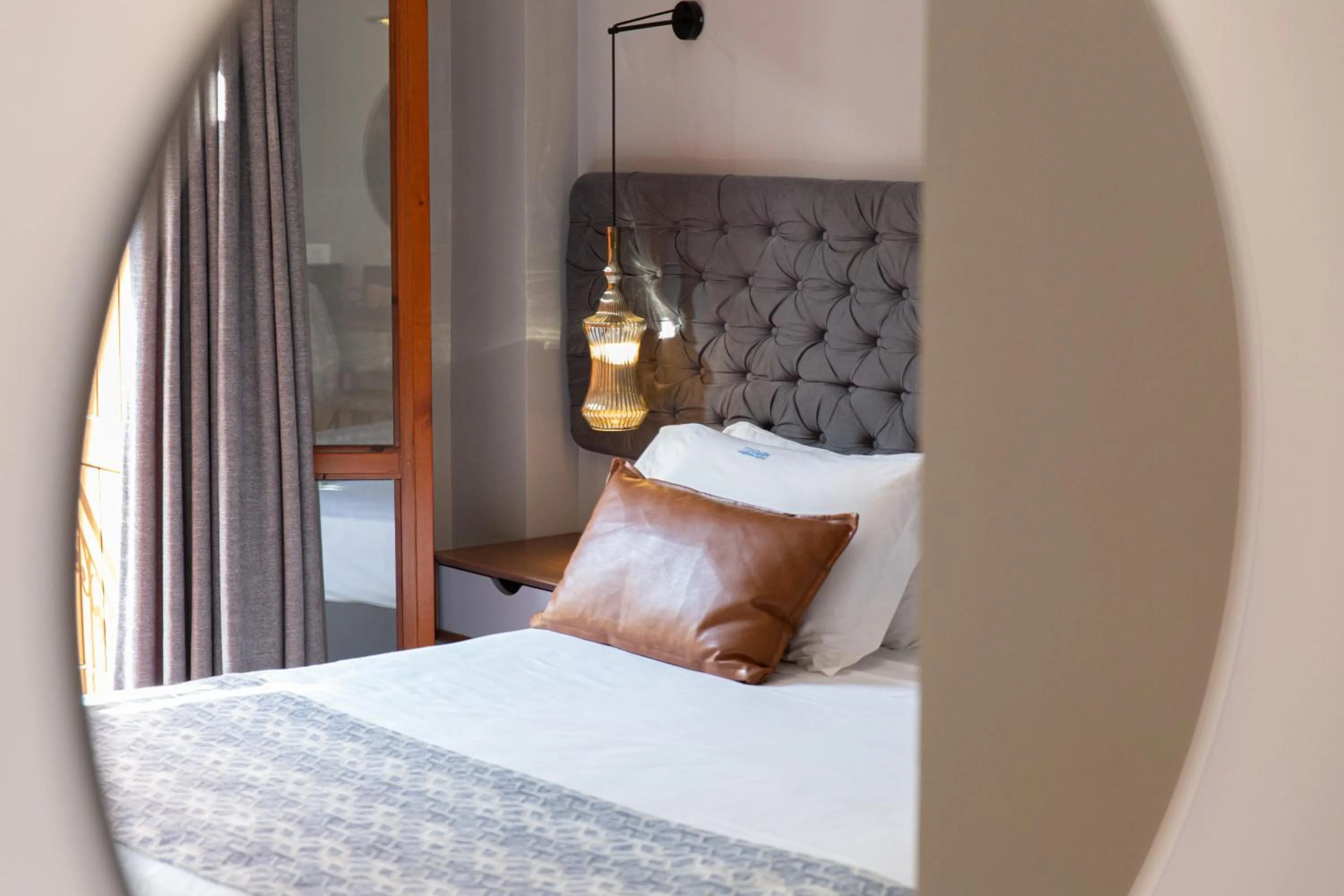 Bed in Minaret Suites and Apartments