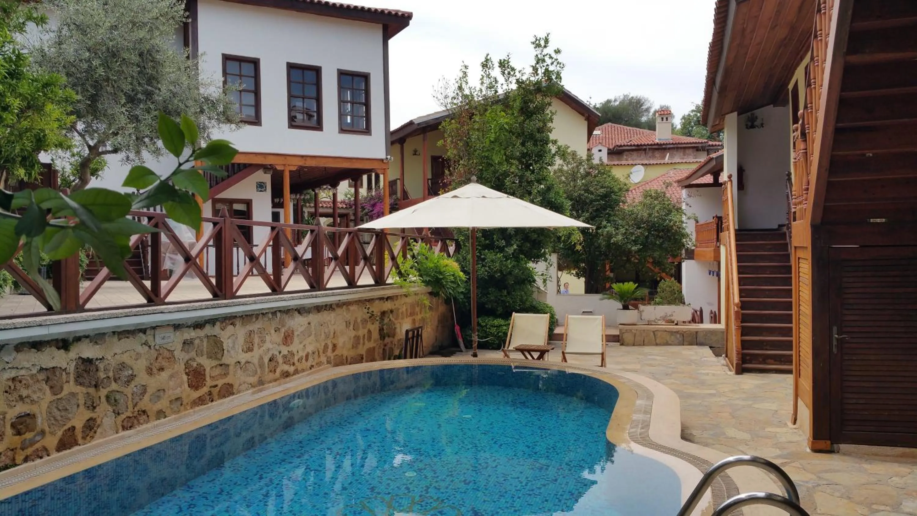 Pool view in Tekeli Konaklari