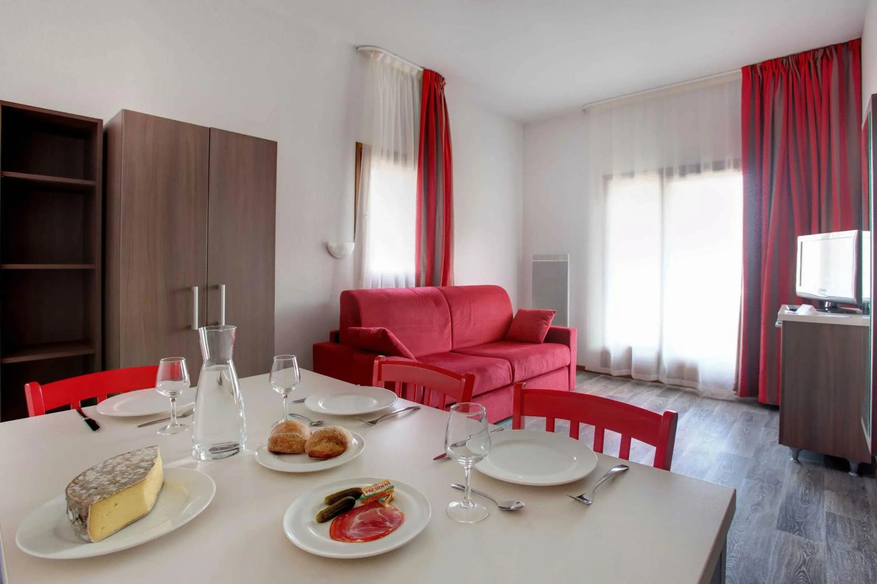 Living room in Vacancéole - Résidence Grand Massif