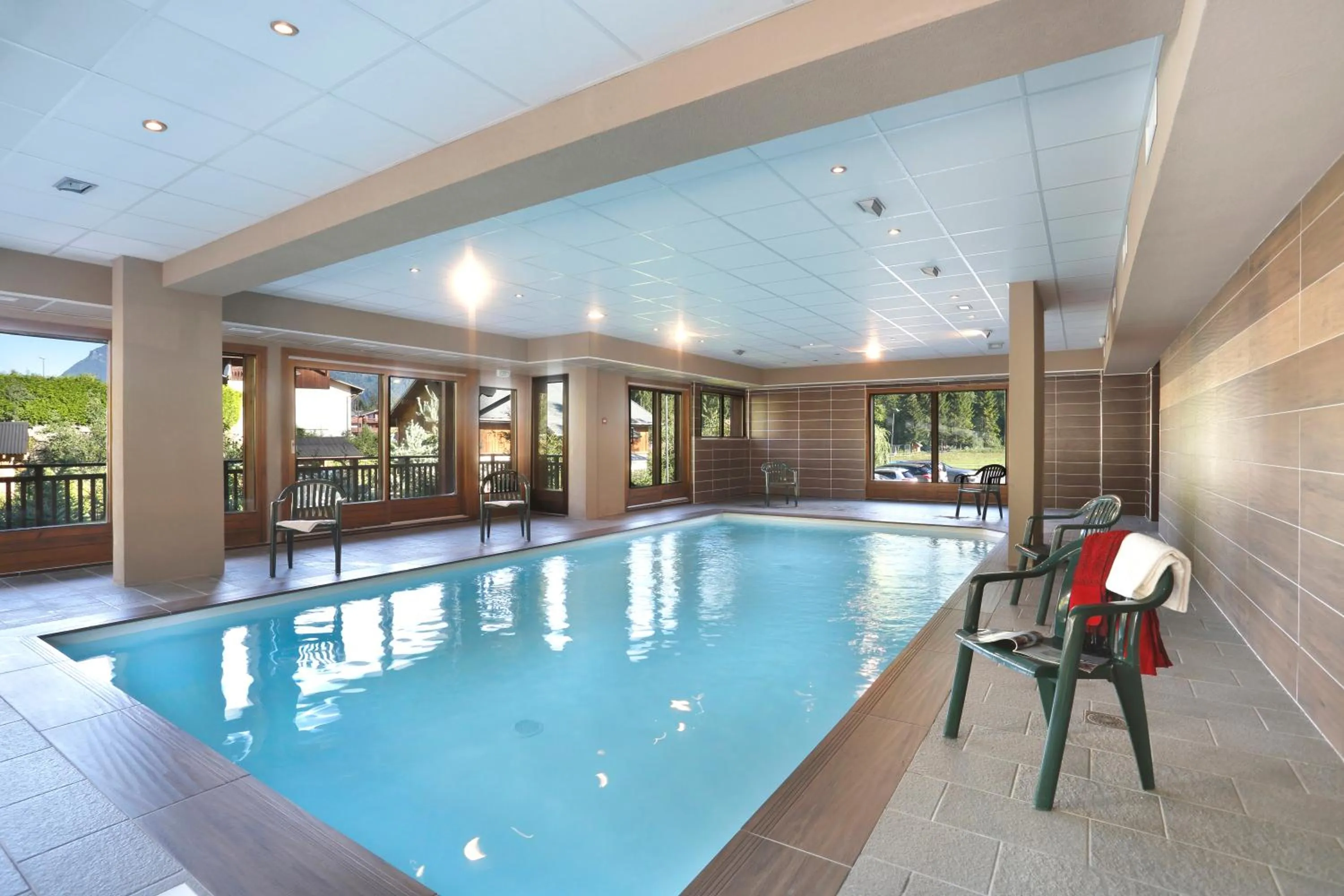 Swimming pool in Vacancéole - Résidence Grand Massif