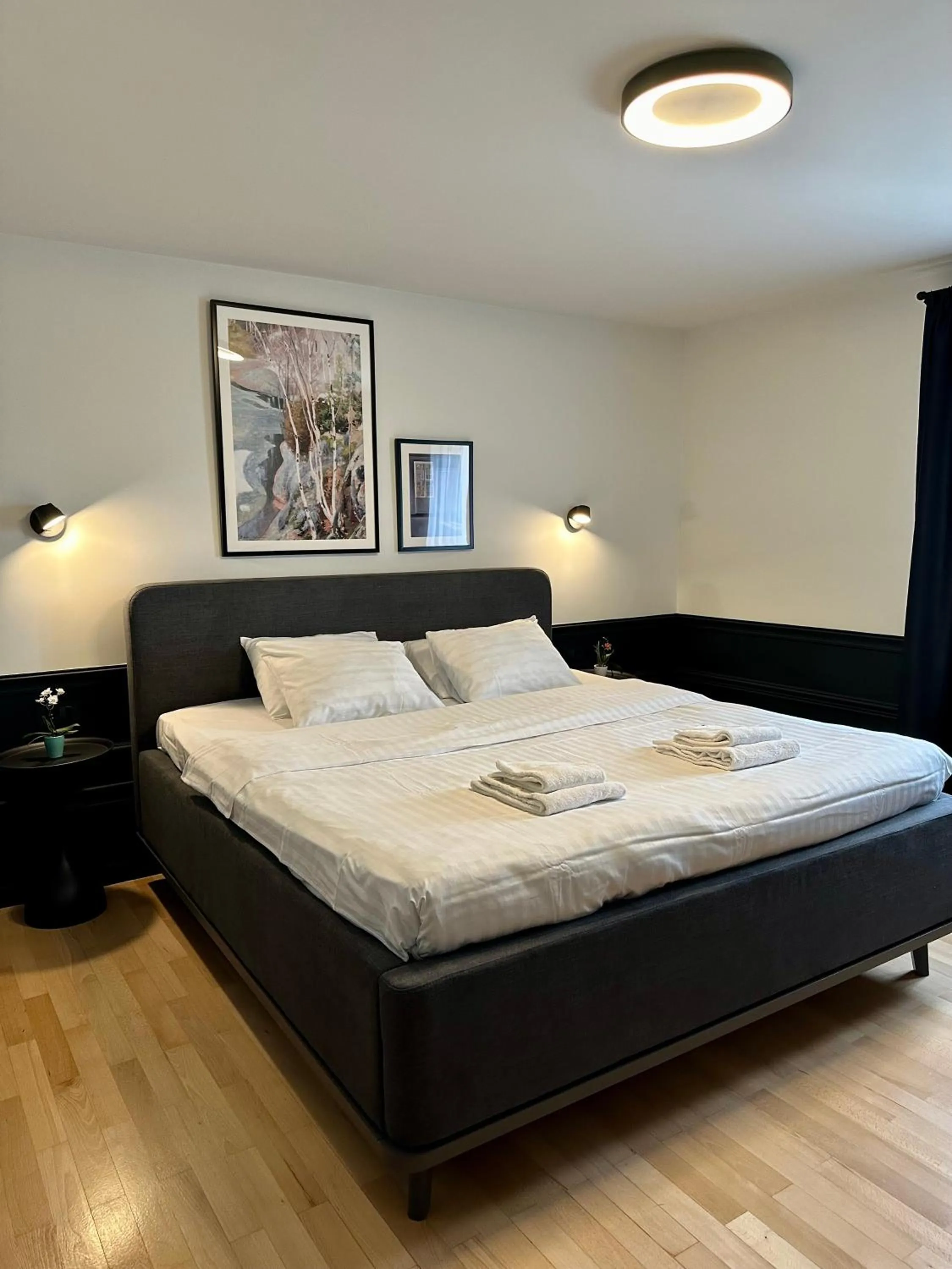 Bedroom, Bed in Panoramic Cetatuie