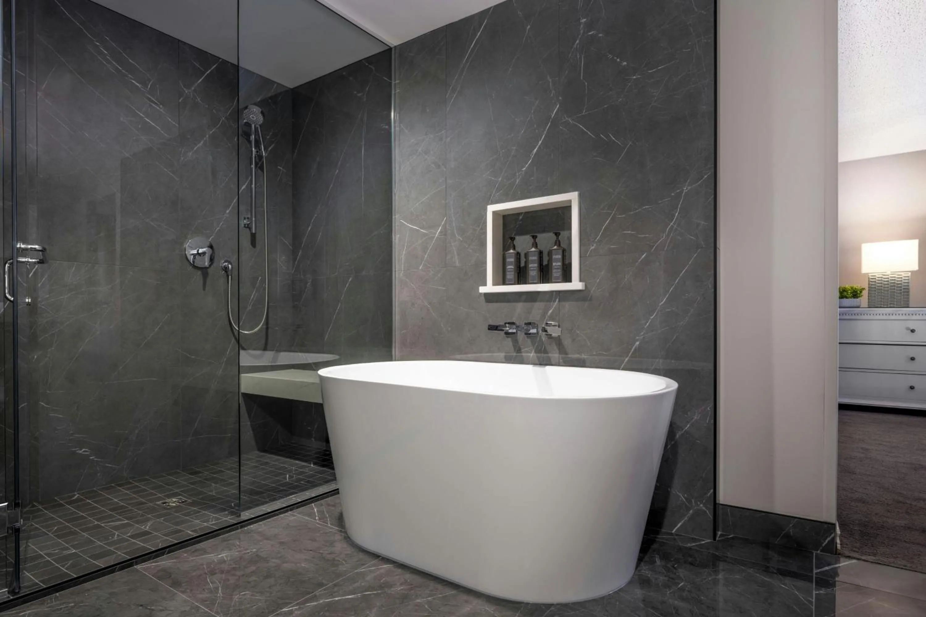 Bathroom in Sheraton Cavalier Saskatoon Hotel