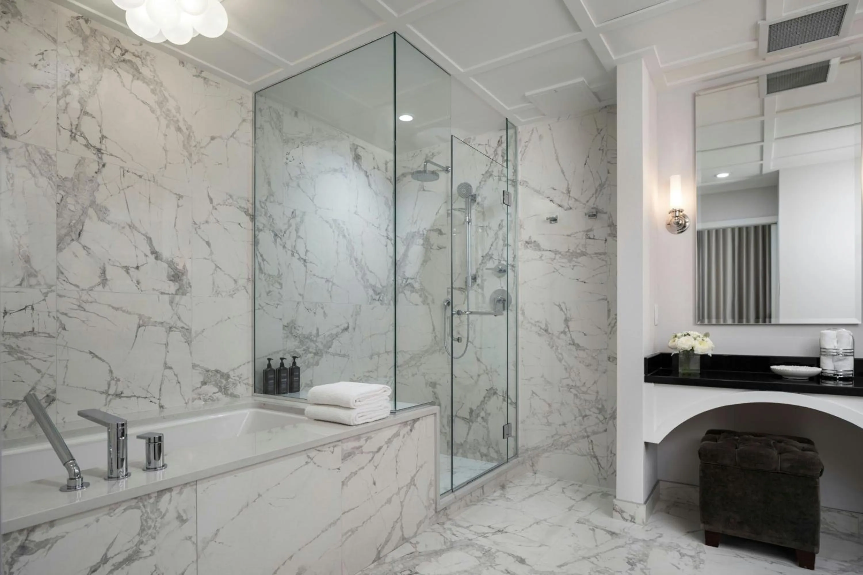 Bathroom in Sheraton Cavalier Saskatoon Hotel