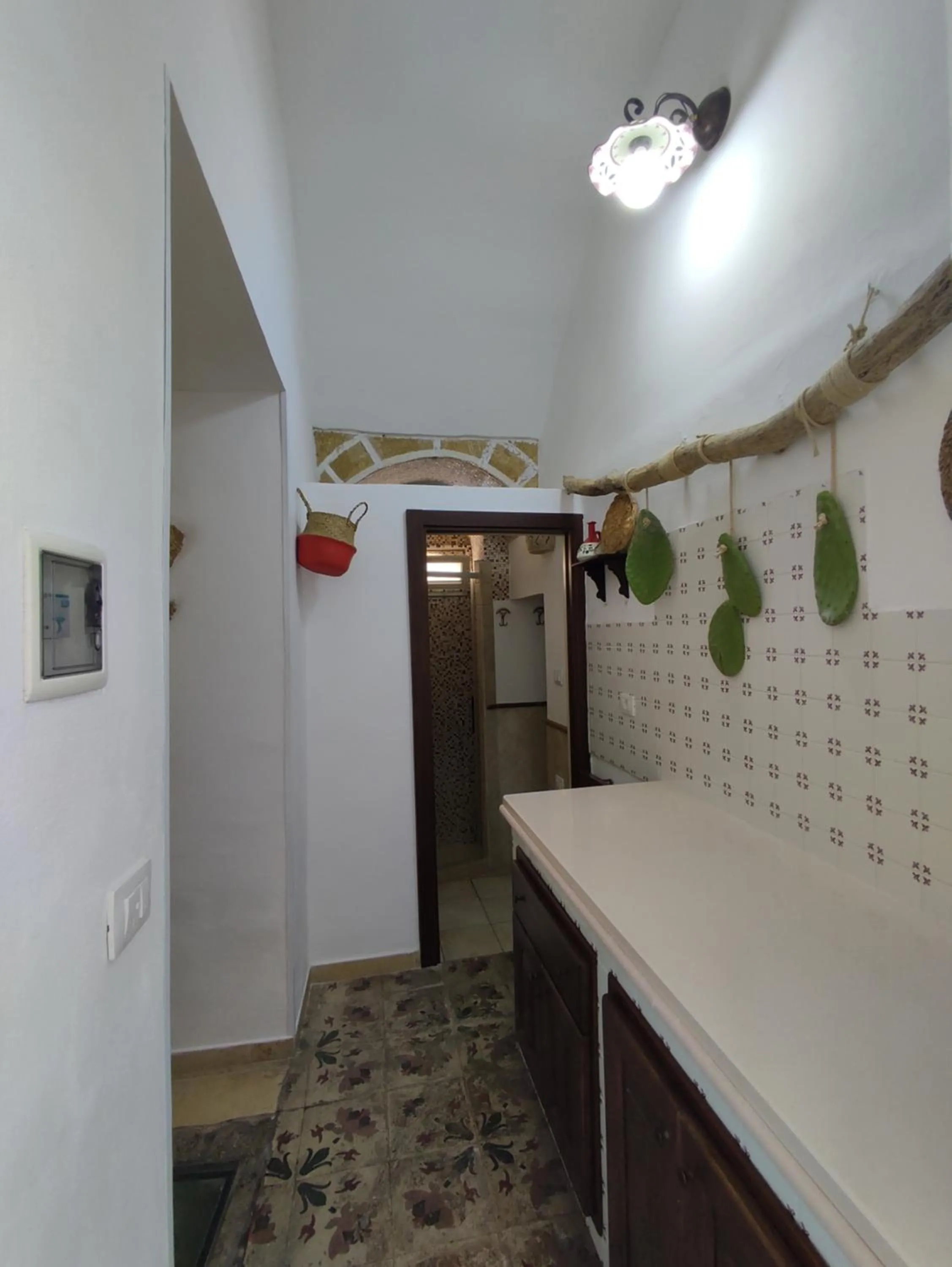 Decorative detail in B&B Punta Cutieri